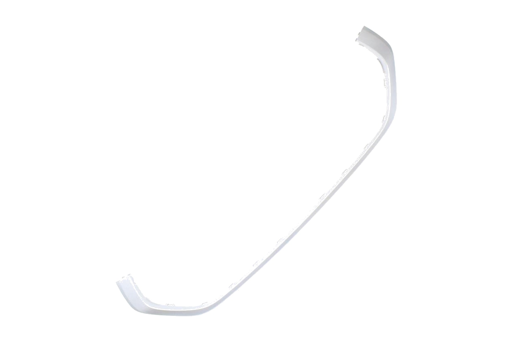 Spoiler Difusor de Para-choque Dianteiro Central Prata Fosco VW 2GK8075312UC - Imagem 2