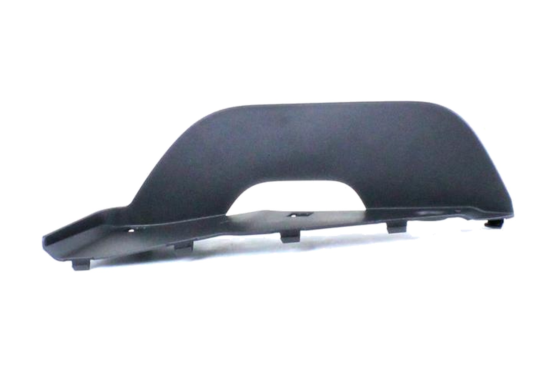 Spoiler Difusor de Para-choque Dianteiro Direito (Passageiro) Preto Texturizado VW 2H6805904B9B9