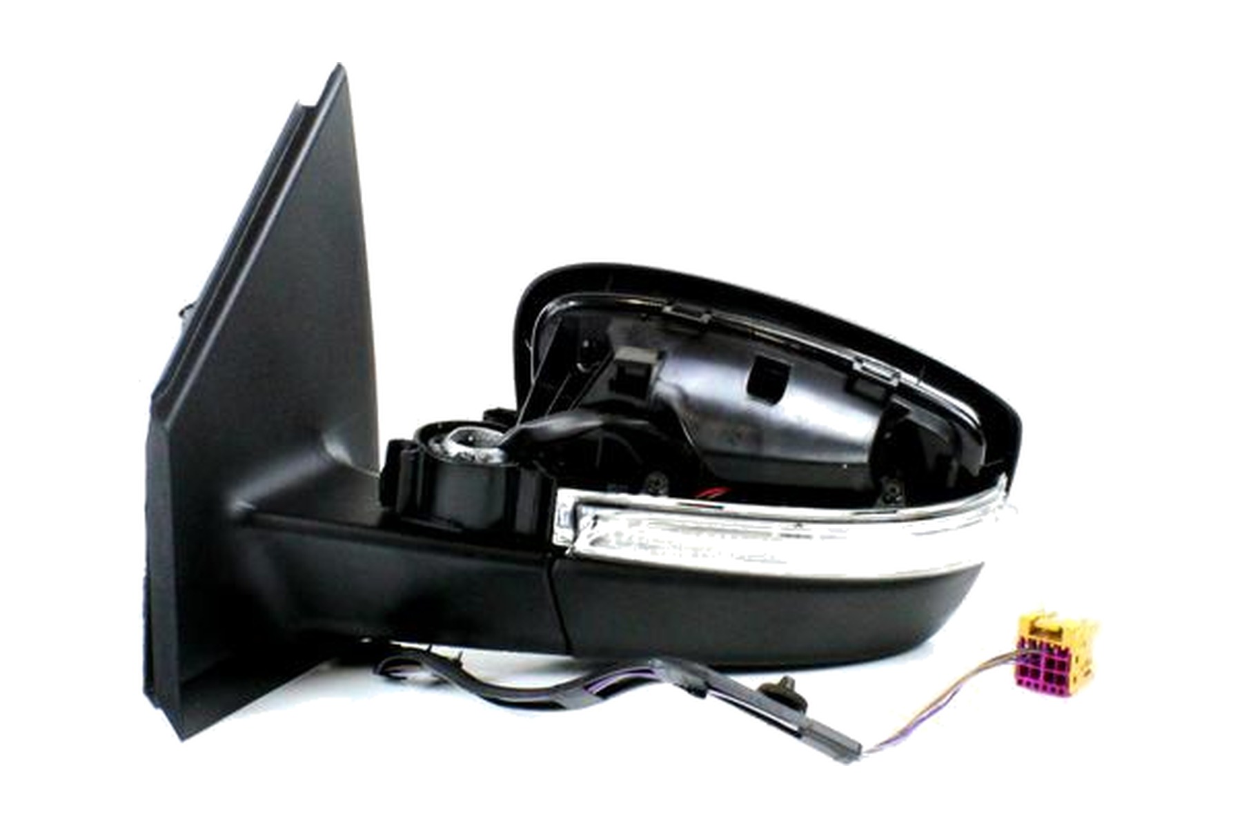 Espelho Retrovisor Preto Esquerdo (Motorista) Elétrico VW 6QE857507C9B9 - Imagem 14