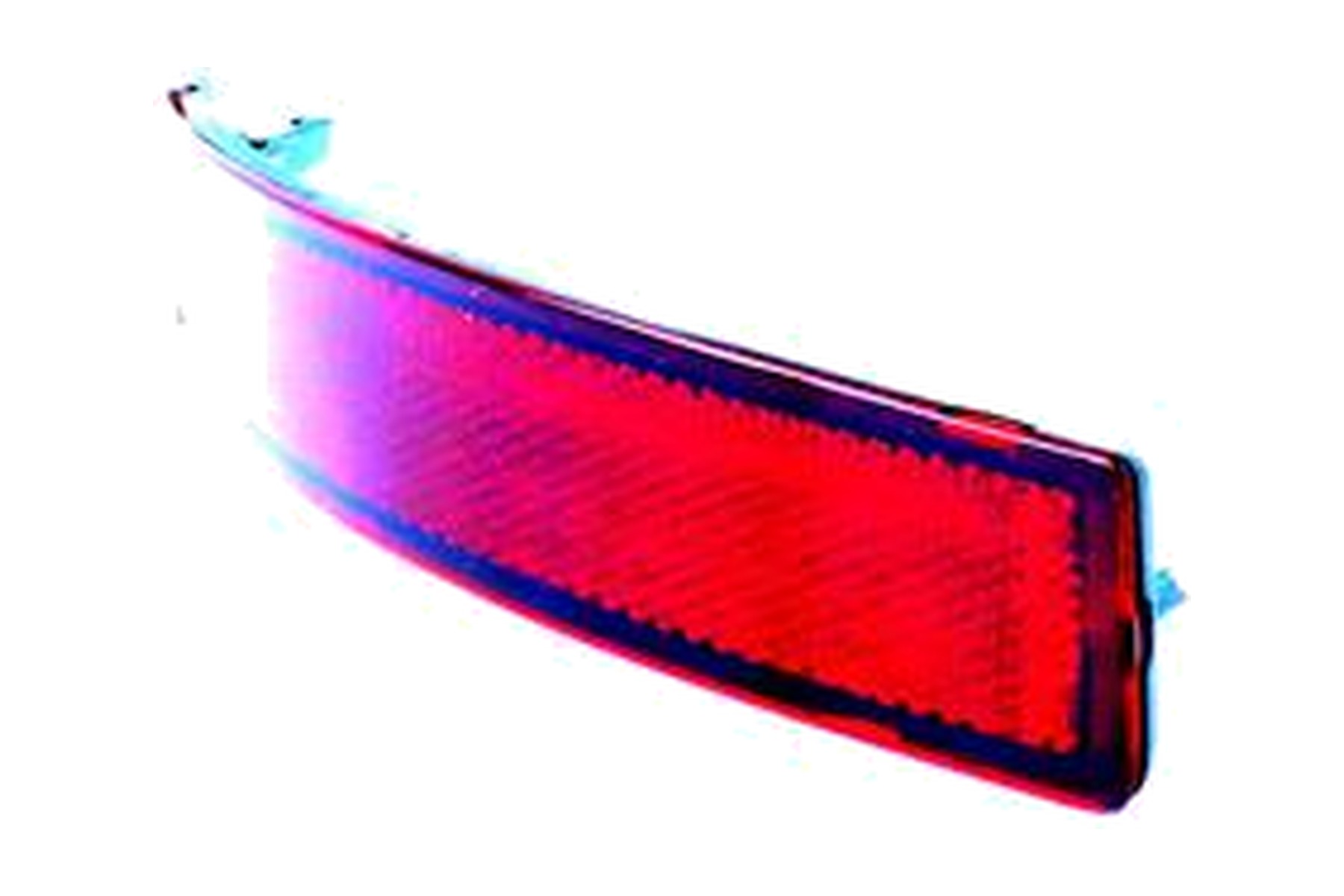 Refletor de Para-choque Vermelho Traseiro Esquerdo (Motorista) VW 5C6945105B - Imagem 6