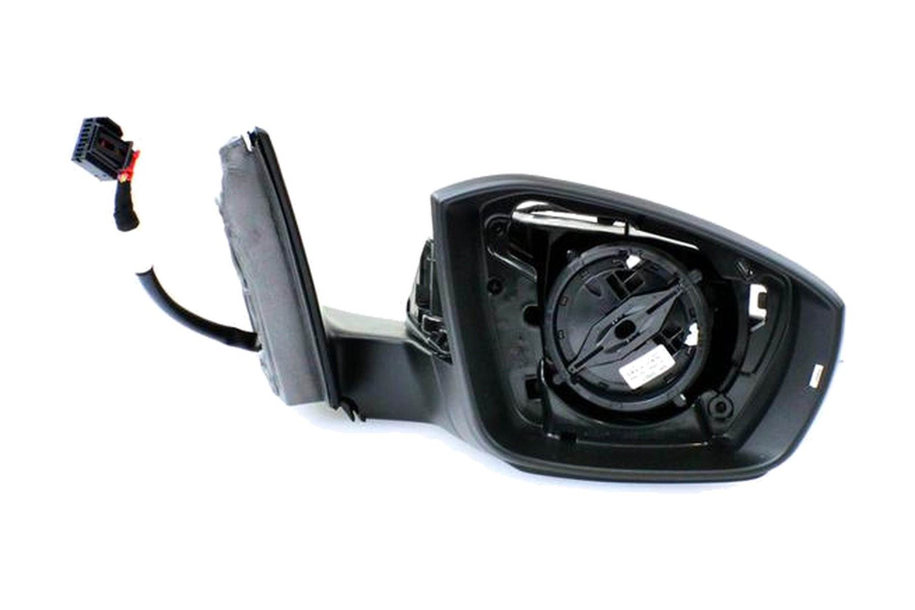 Espelho Retrovisor Preto Direito (Passageiro) Elétrico VW 2G5857508C9B9 - Imagem 2