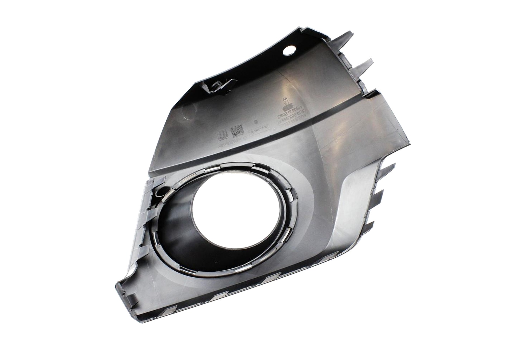 Moldura de Farol de Milha Esquerdo (Motorista) Dianteiro VW 5U0853665M9B9 - Imagem 4