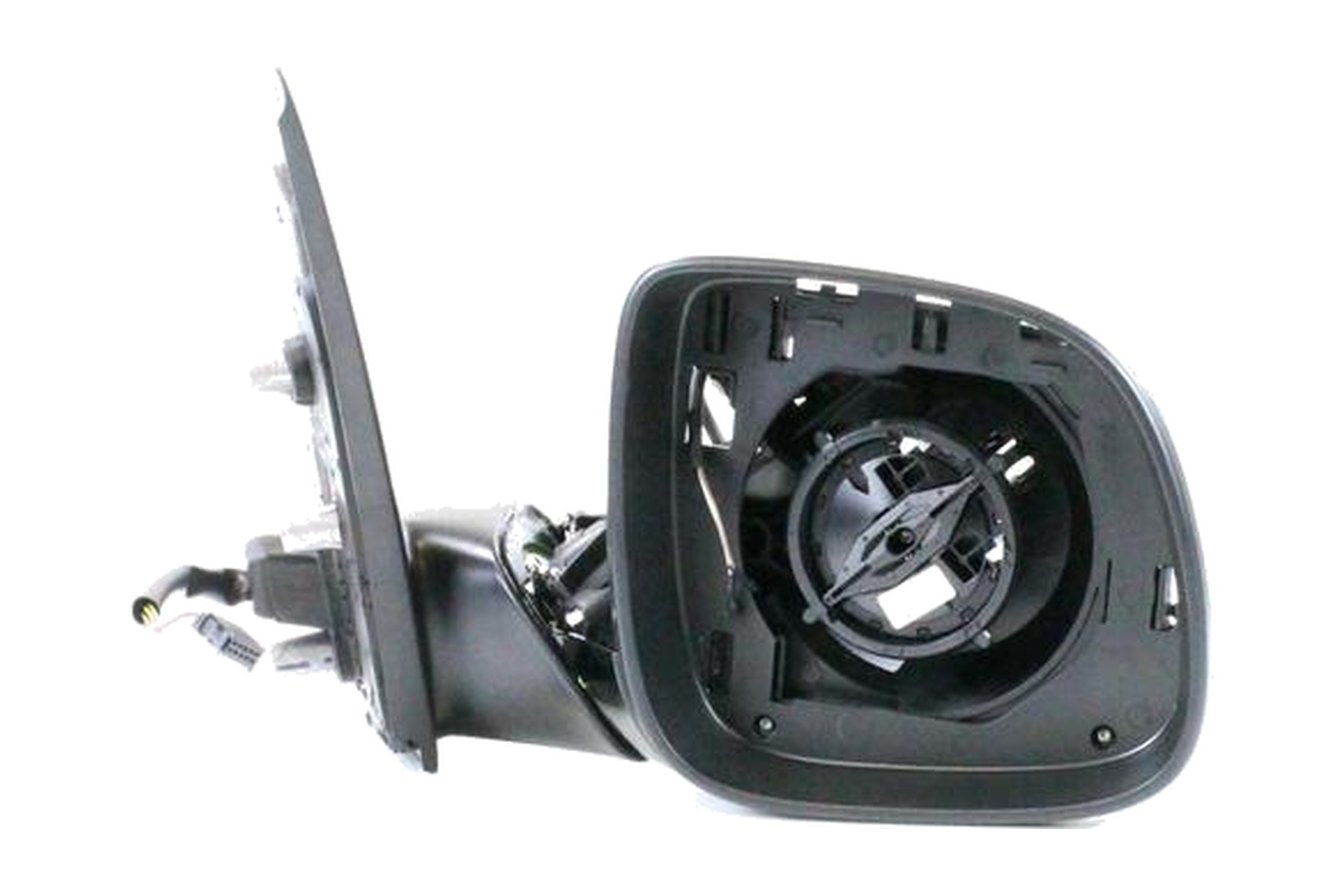 Espelho Retrovisor Preto Direito (Passageiro) Elétrico VW 2H1857508FC041 - Imagem 2