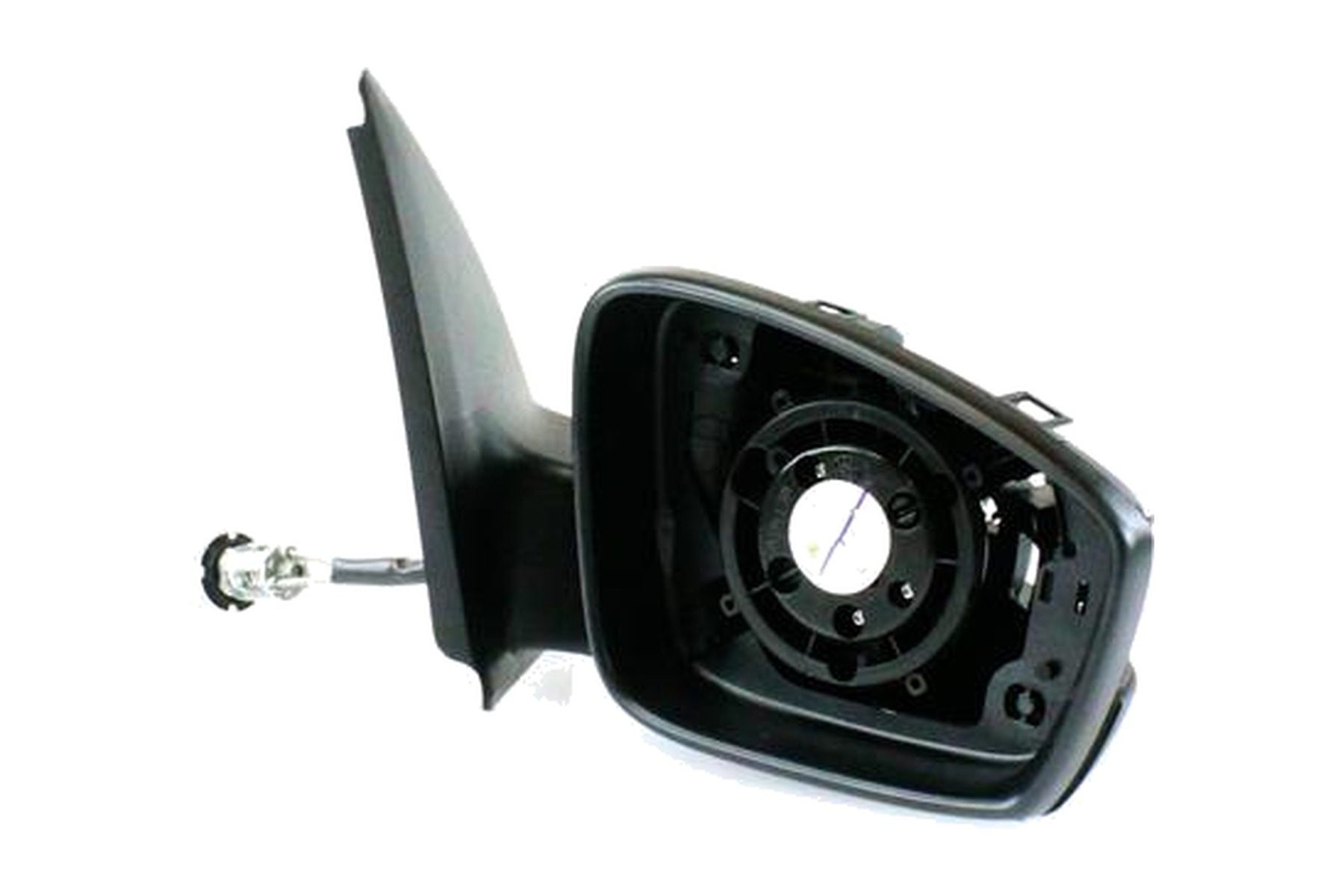 Espelho Retrovisor Preto Direito (Passageiro) Manual VW 5U7857508F9B9 - Imagem 4