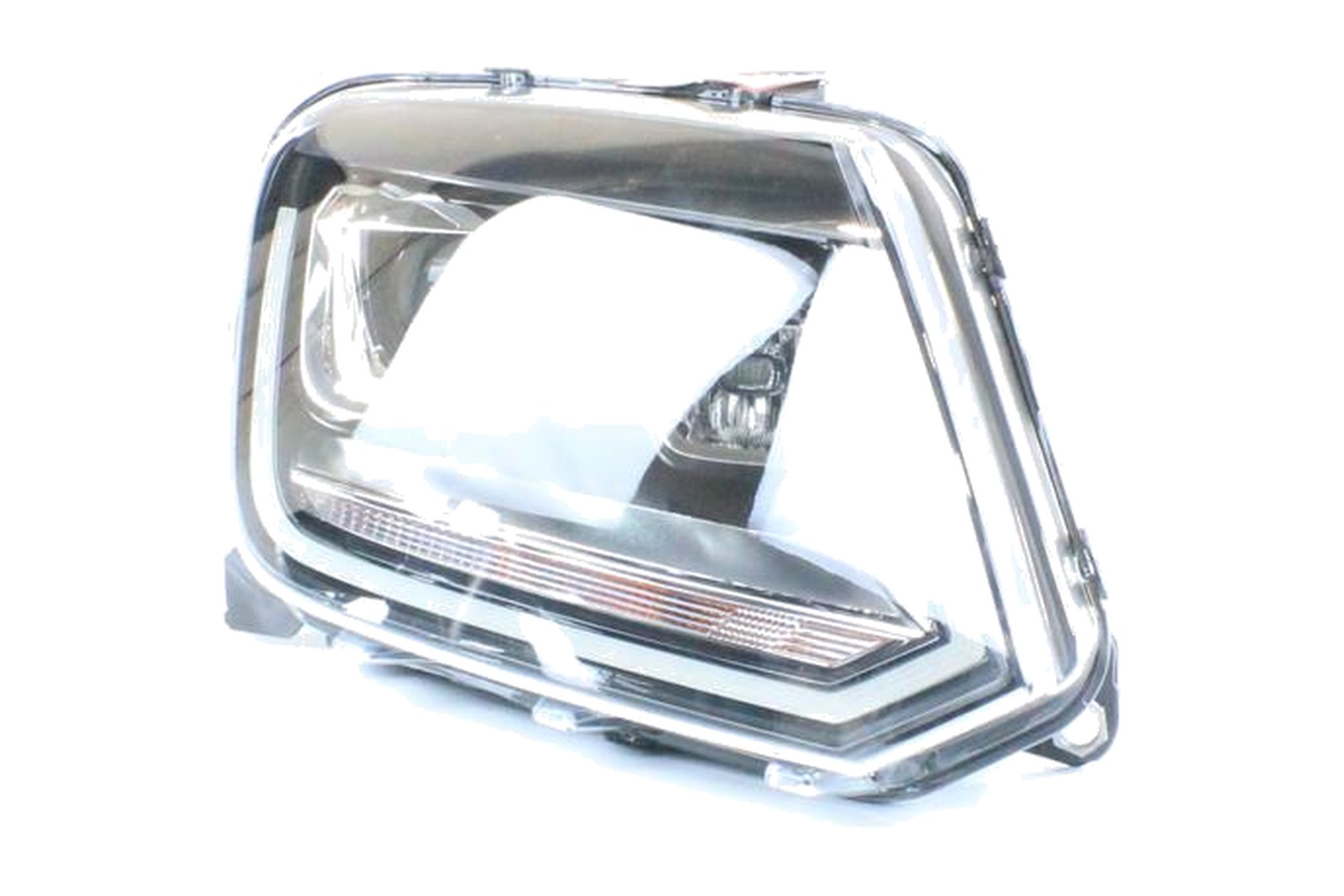 Farol Máscara Negra Direito (Passageiro) LED Xenon VW 2H1941018A - Imagem 4