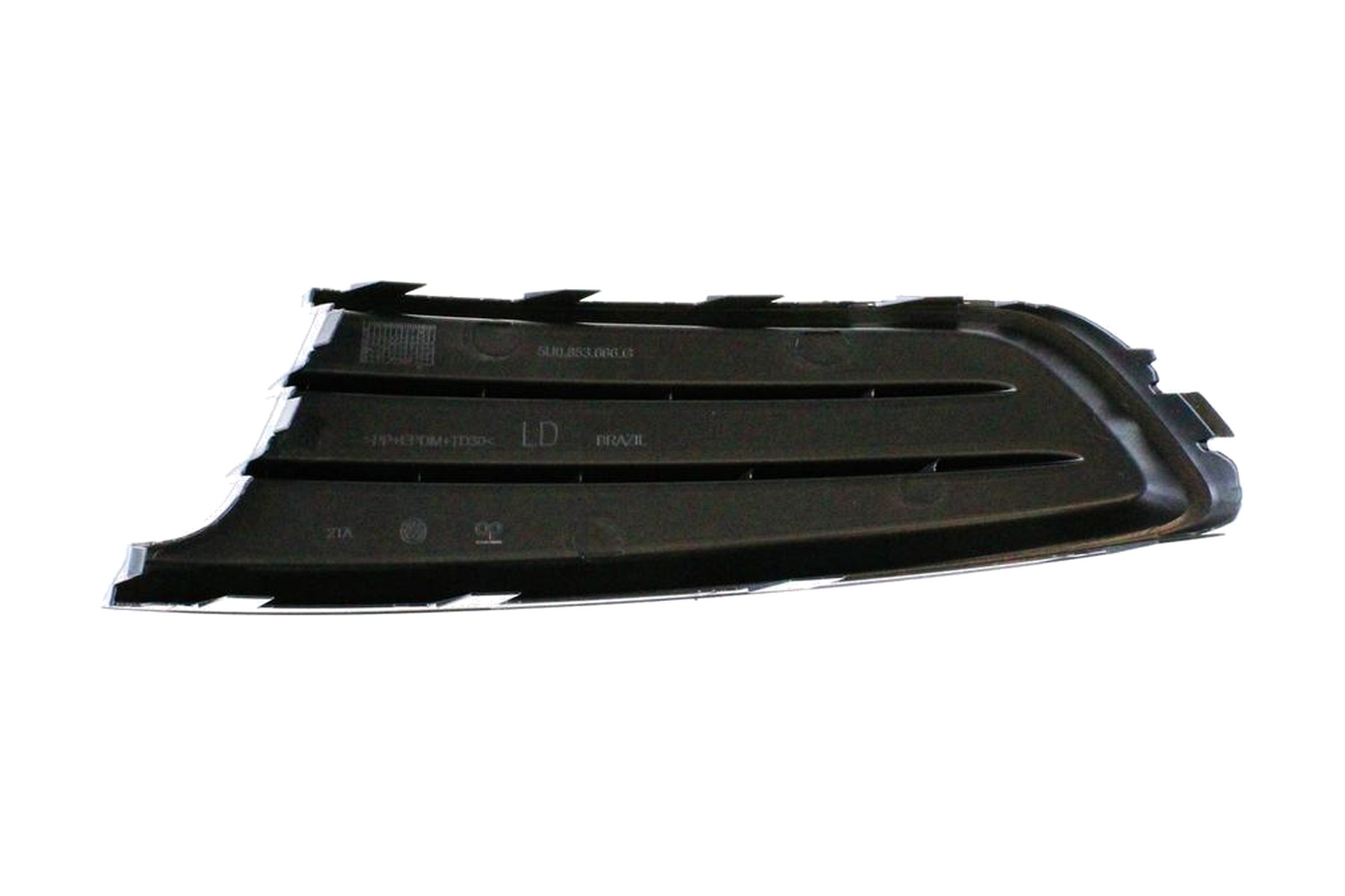 Moldura de Farol de Milha Dianteiro Direito (Passageiro) VW 5U0853666G9B9 - Imagem 4