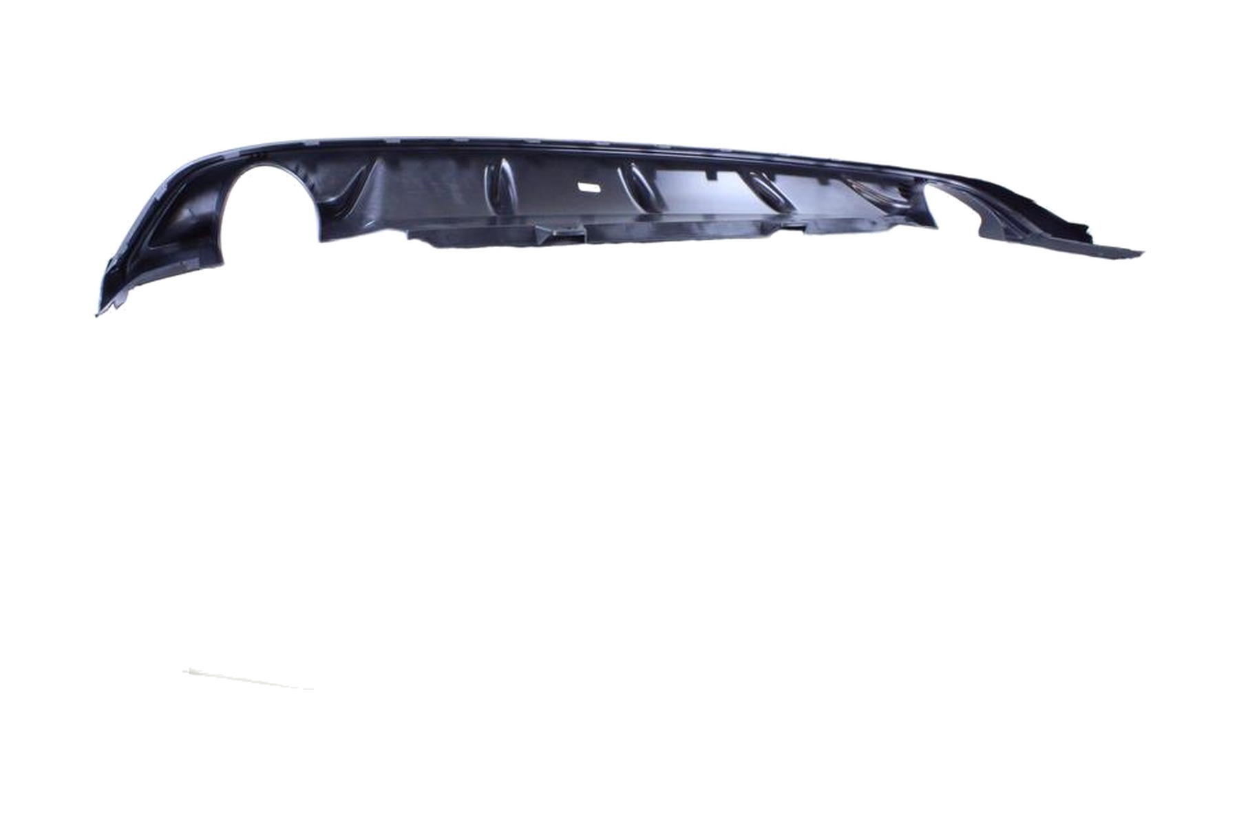 Spoiler Difusor de Para-choque Traseiro Central Preto Texturizado VW 17A807568F9B9 - Imagem 4