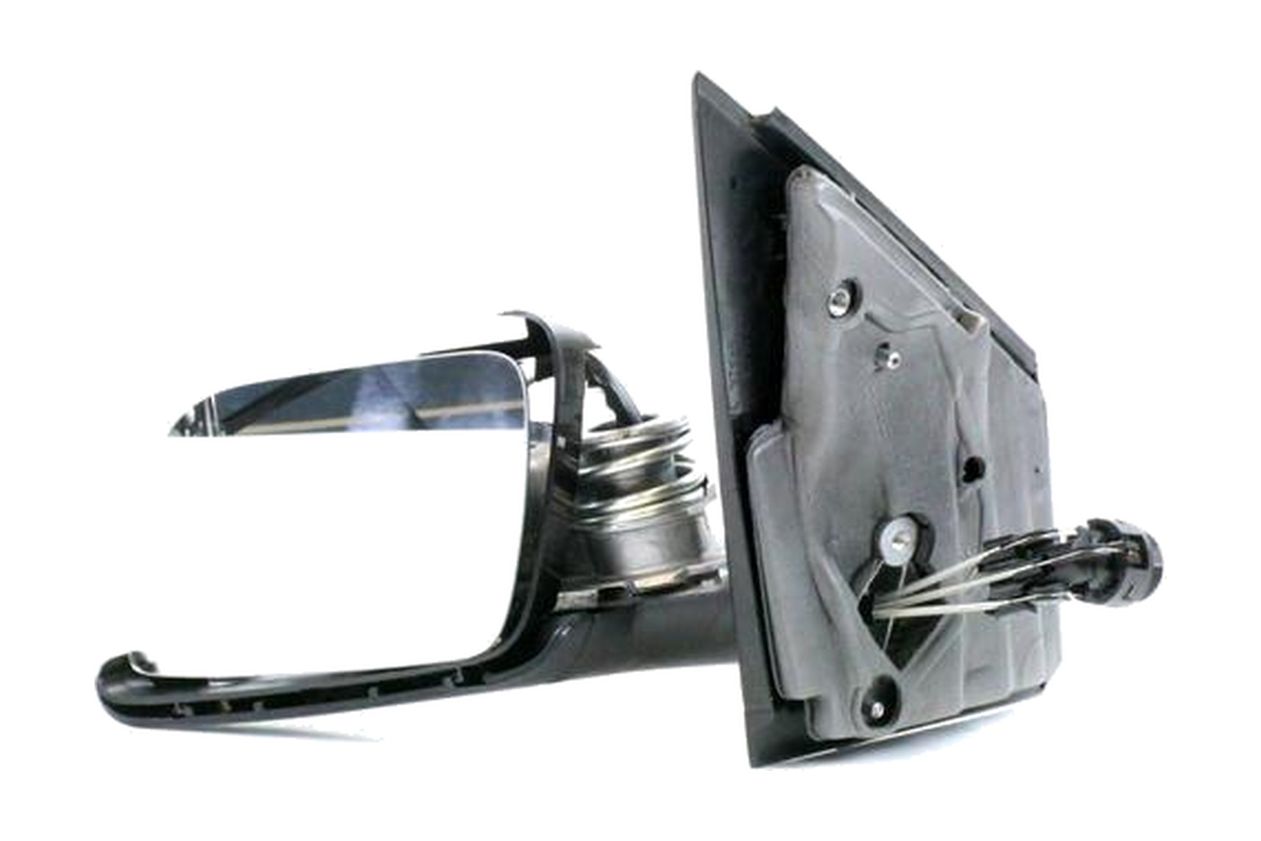Espelho Retrovisor Preto Esquerdo (Motorista) Manual VW 6Q1857507F01C - Imagem 3
