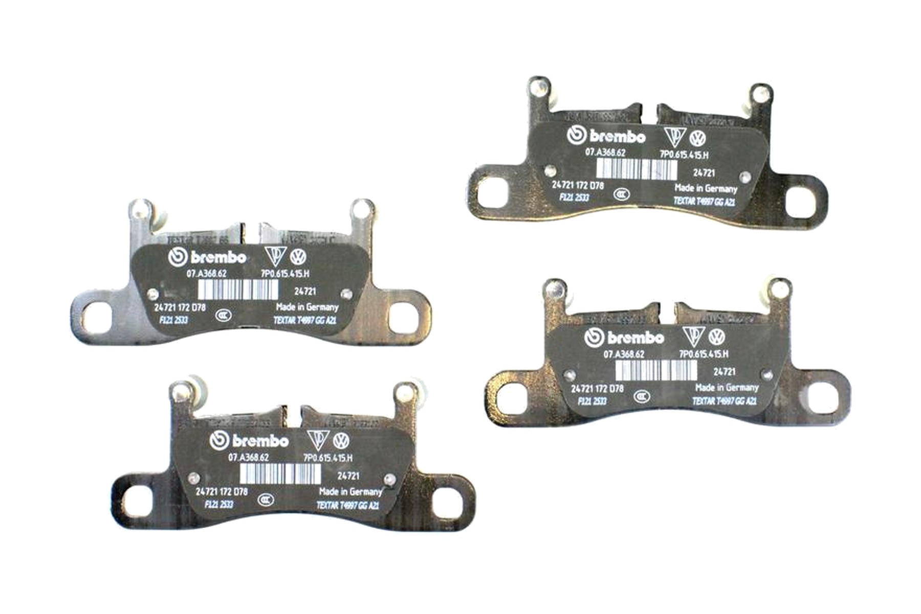 Pastilha de Freio Traseiro VW 7P0698451D - Imagem 4