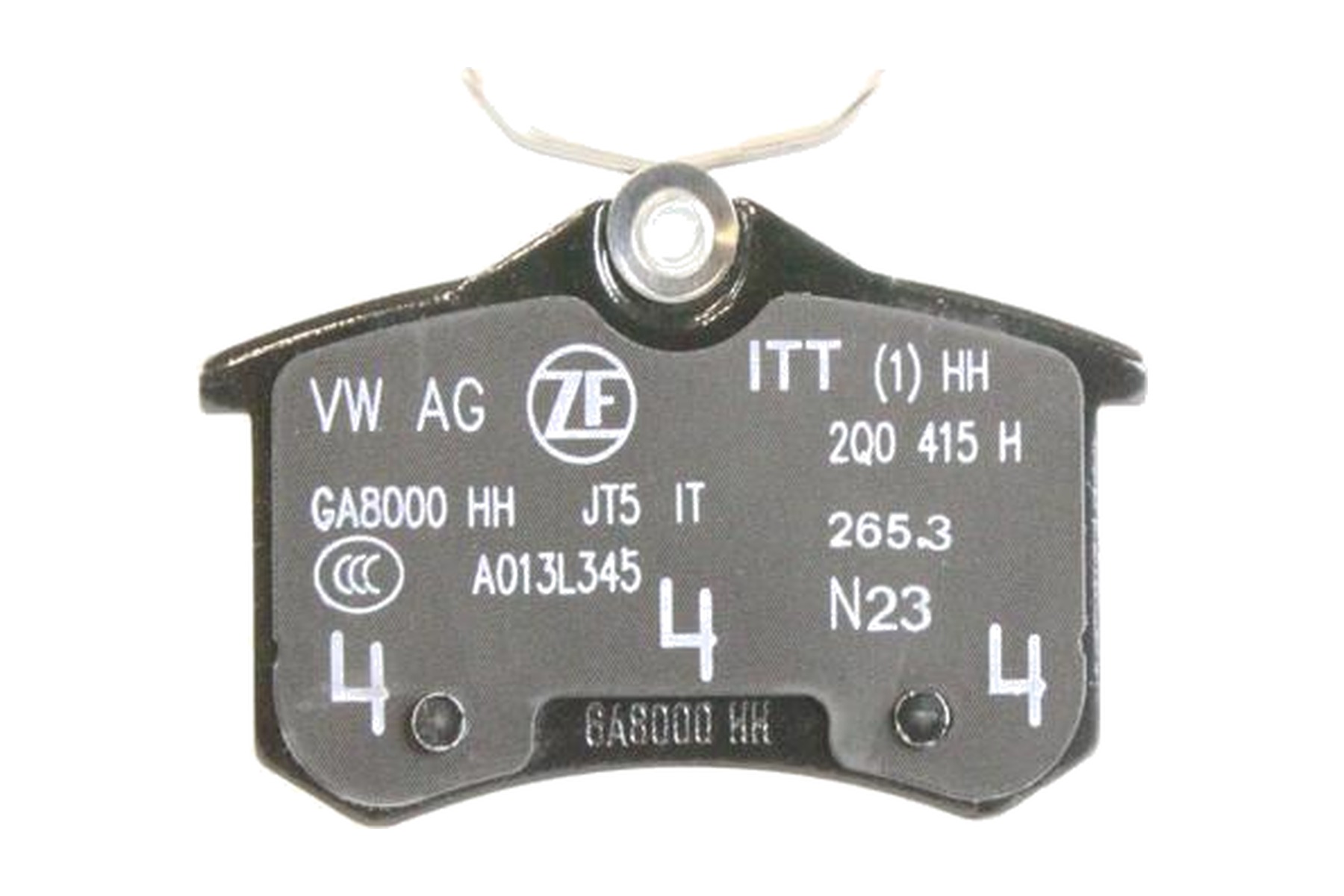 Pastilha de Freio VW 2Q0698451C
