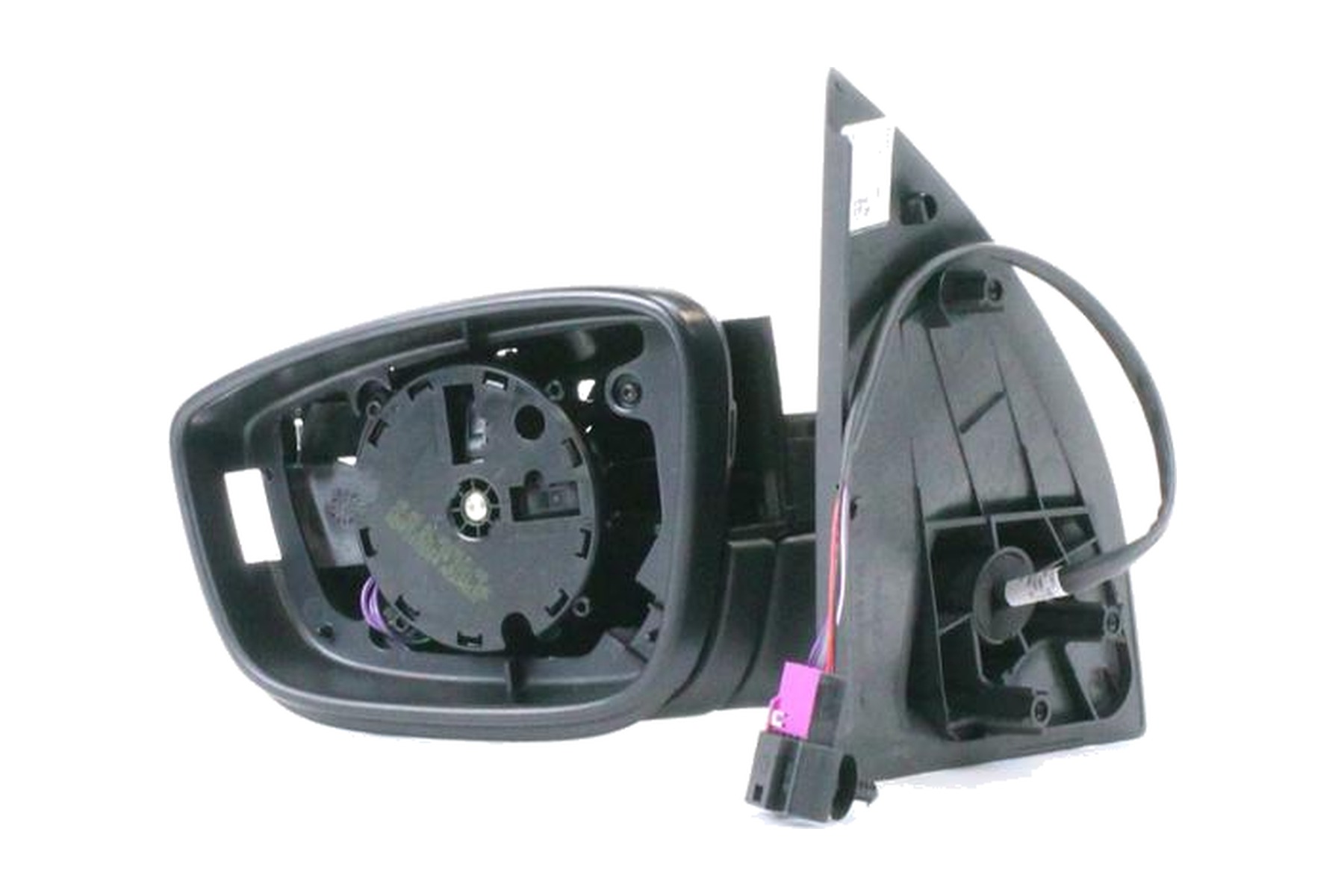 Espelho Retrovisor Preto Esquerdo (Motorista) Elétrico VW 5U7857507E1NN - Imagem 3