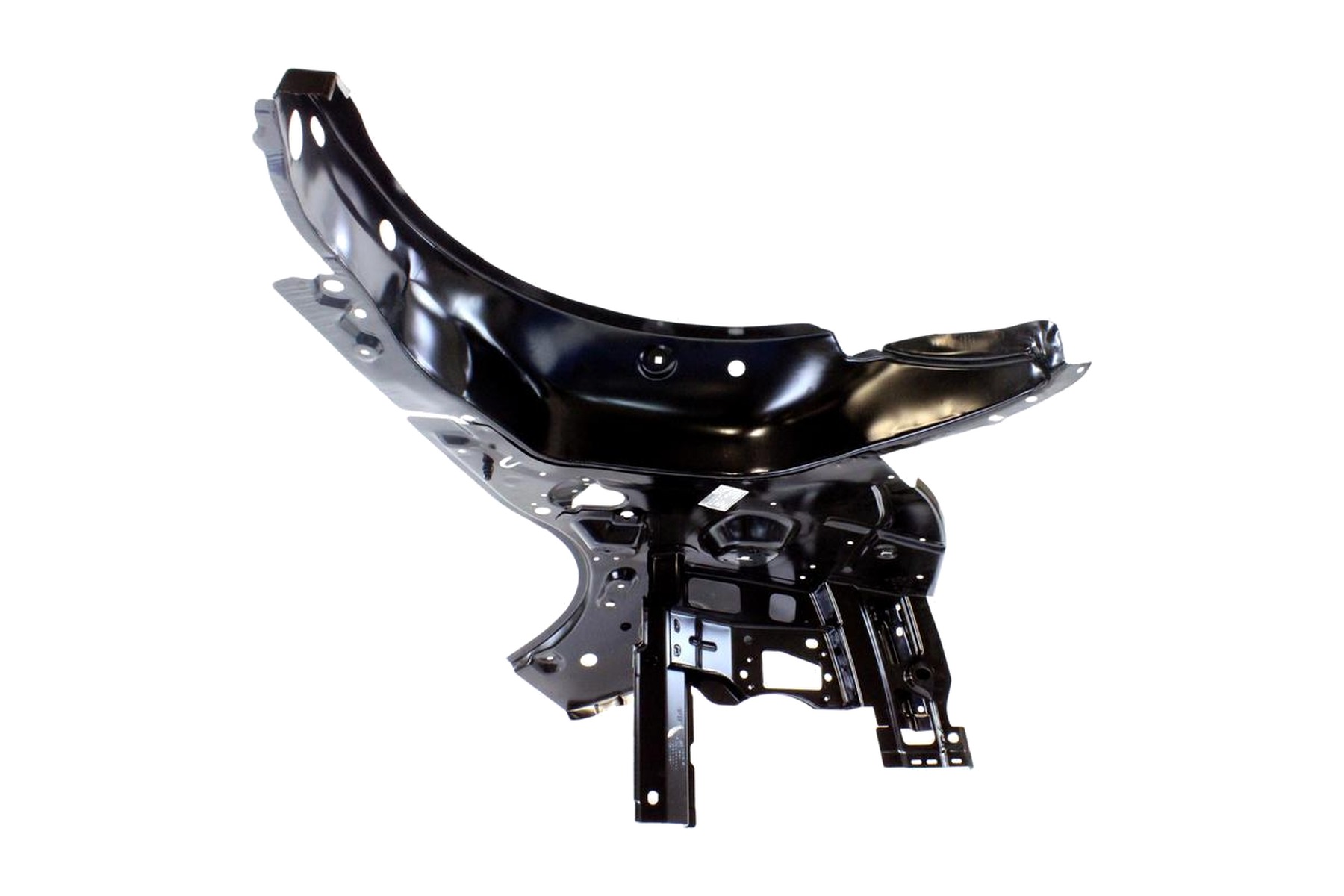 Chapa de Caixa de Roda Lateral Interno Traseiro VW 5U5809403CTR - Imagem 2