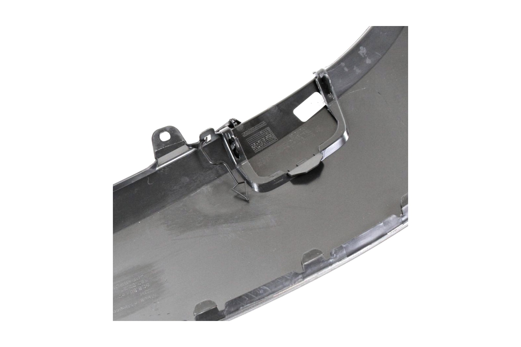 Spoiler Difusor de Para-choque Traseiro Central Texturizado Preto VW 5C6807433J - Imagem 3