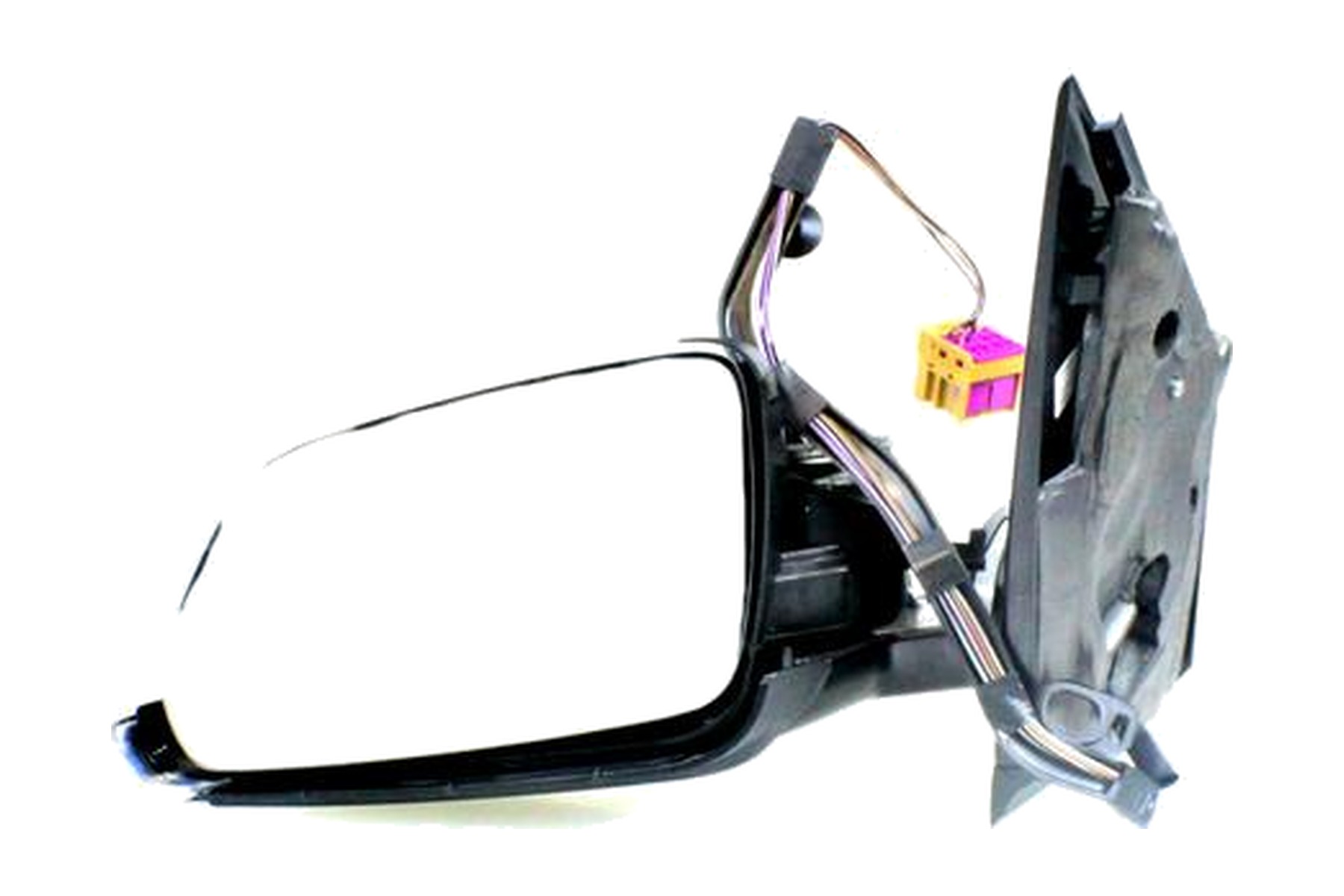 Espelho Retrovisor Preto Esquerdo (Motorista) Elétrico VW 6QE857507A9B9 - Imagem 2