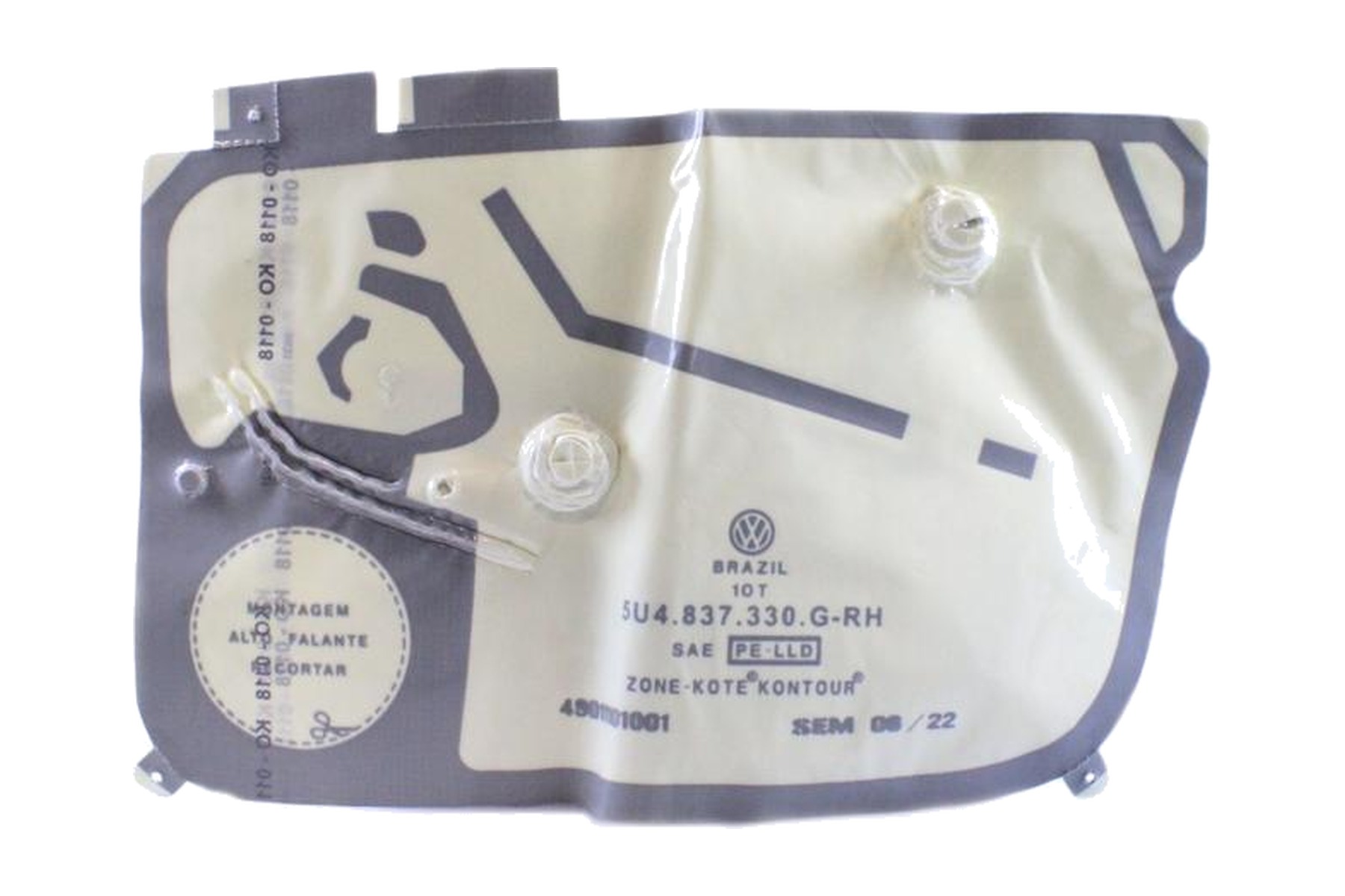 Capa de Proteção de Porta VW 5U4837330G