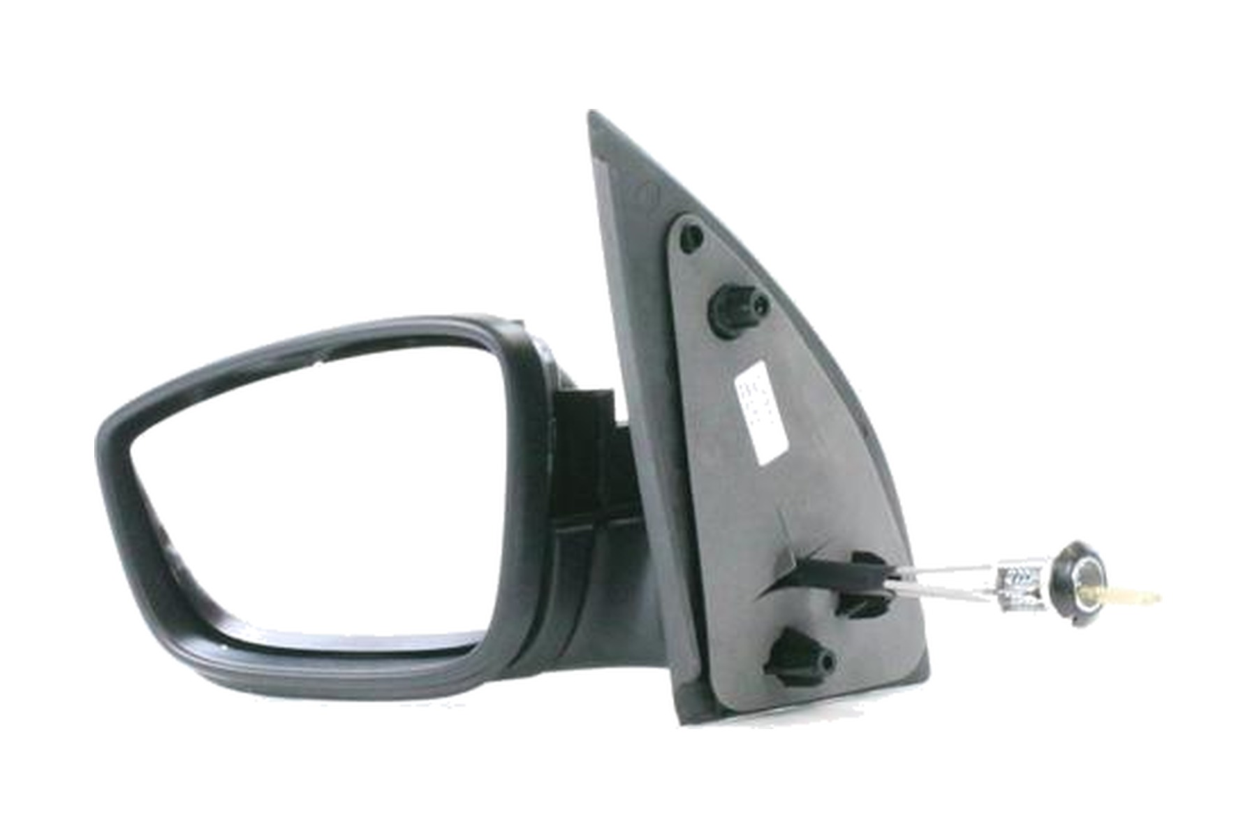 Espelho Retrovisor Preto Esquerdo (Motorista) Manual VW 5U1857507B1NN - Imagem 3