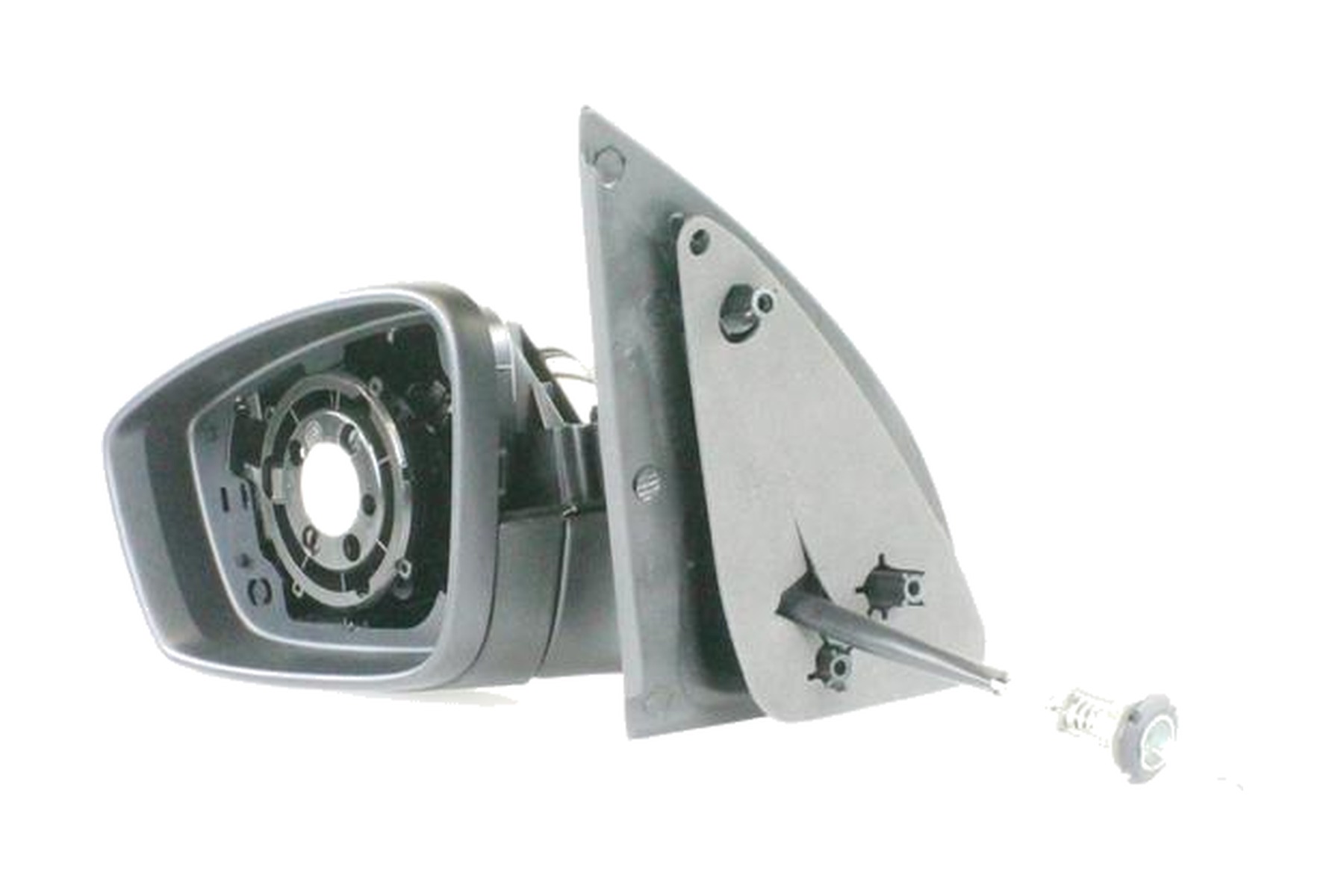 Espelho Retrovisor Preto Esquerdo (Motorista) Manual VW 5U7857507F9B9 - Imagem 4