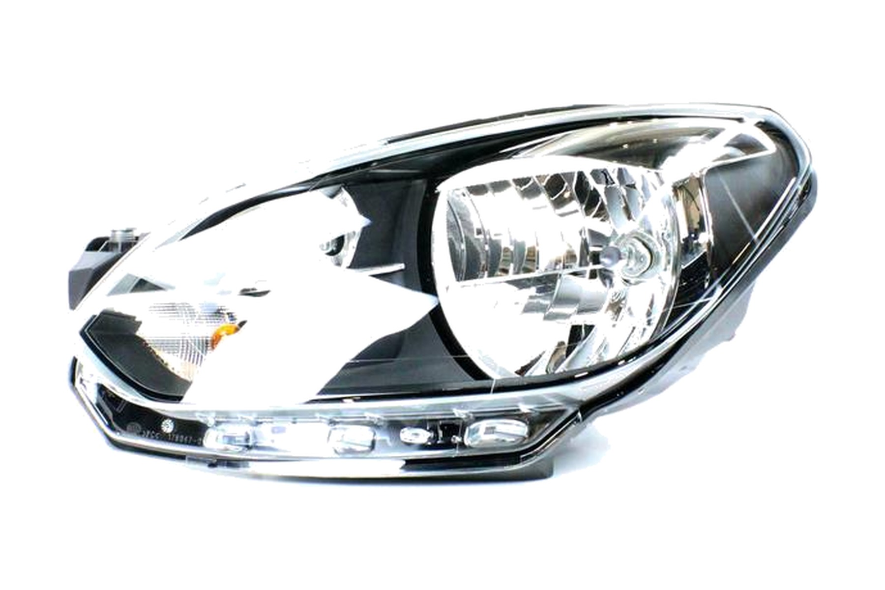 Farol Máscara Negra Esquerdo (Motorista) VW 1S1941015M