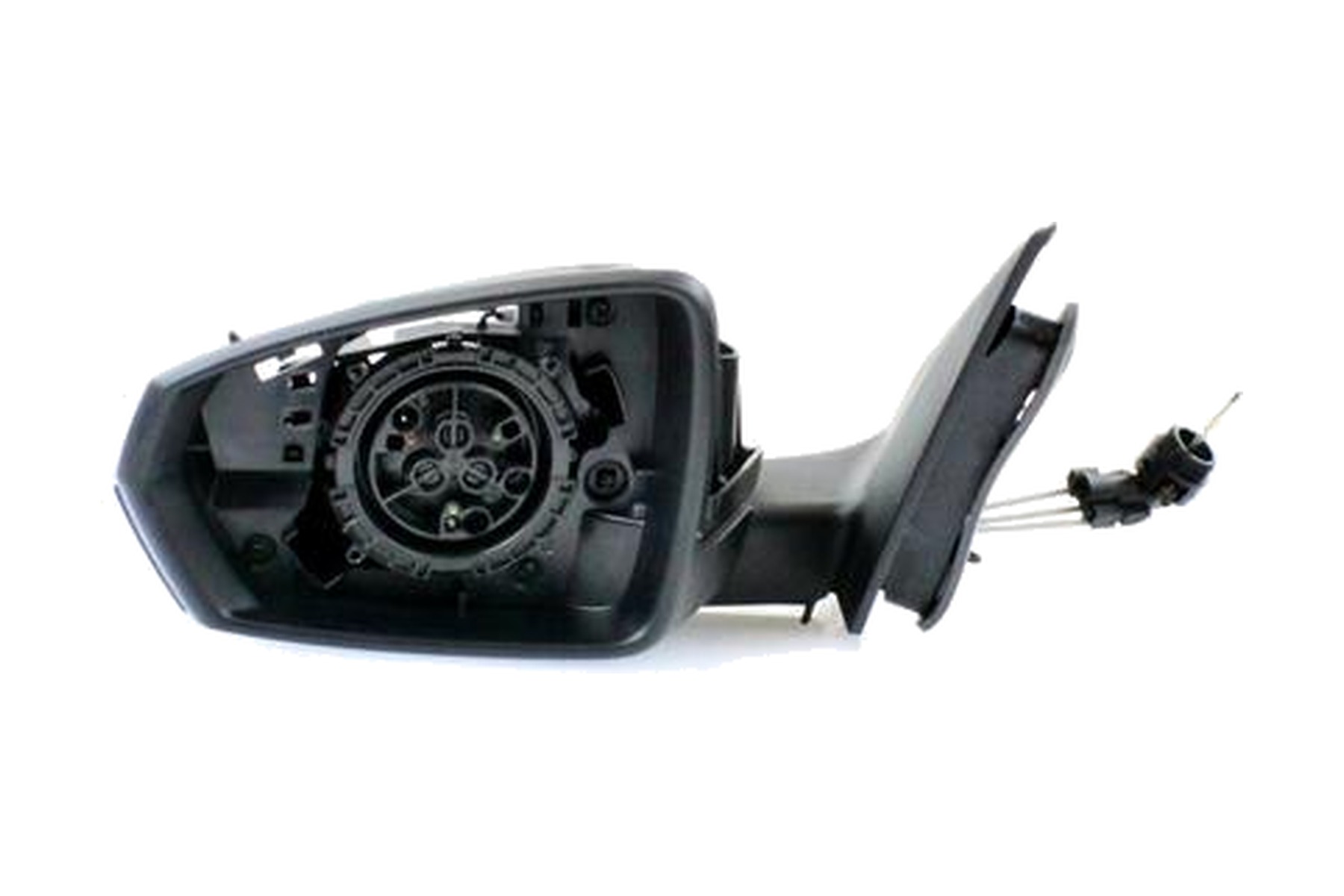 Espelho Retrovisor Preto Esquerdo (Motorista) Manual VW 6EA857507D9B9