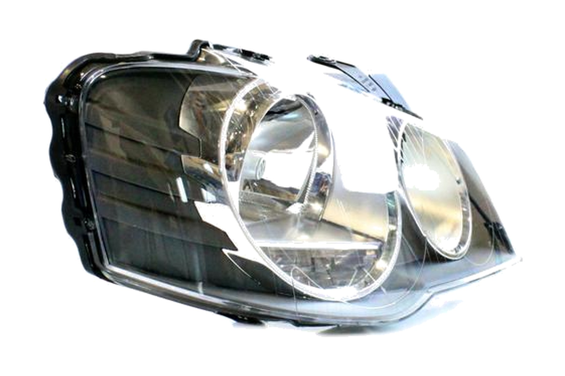 Farol Direito (Passageiro) Máscara Negra Duplo VW 1JE941016G - Imagem 21