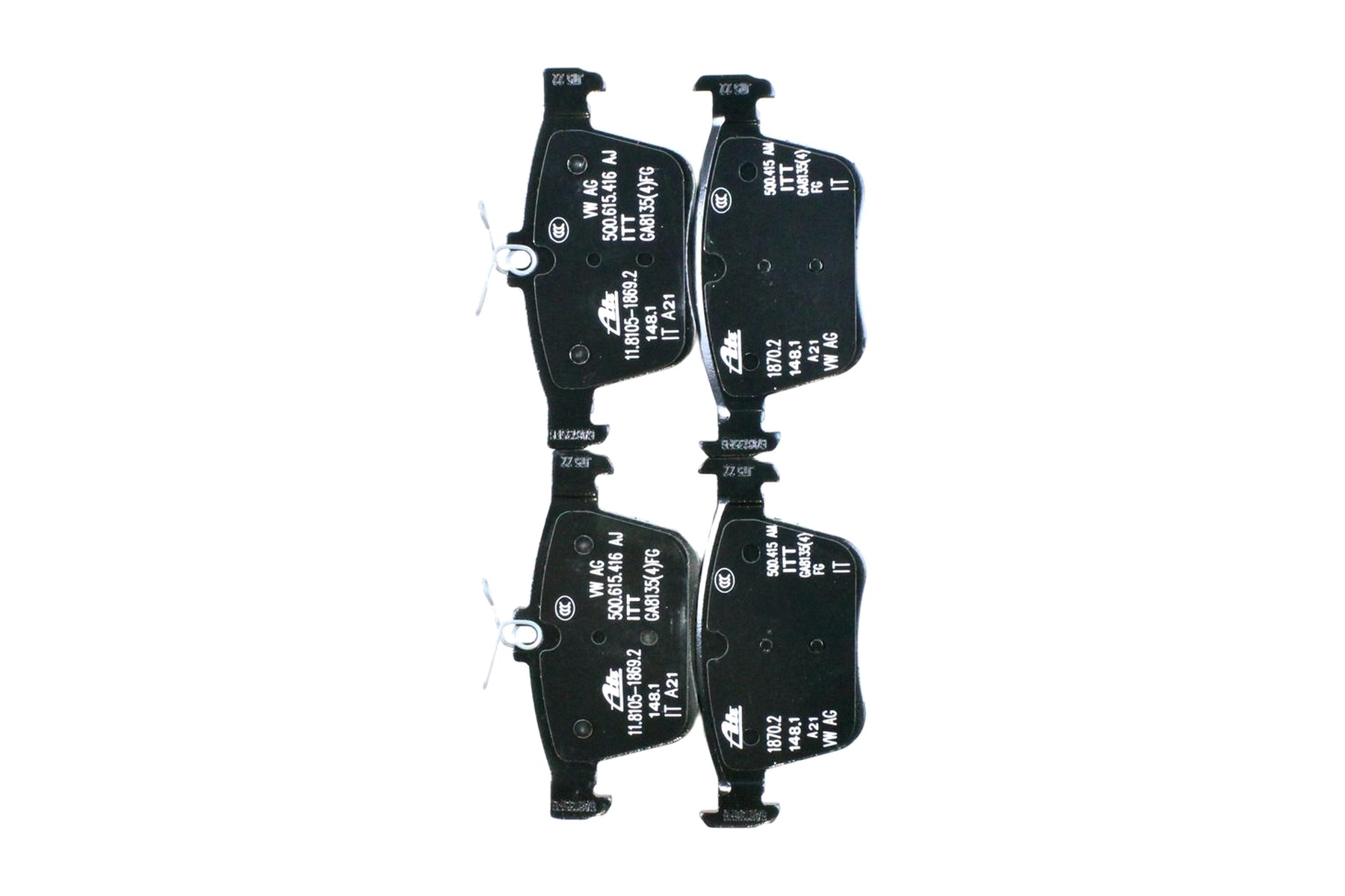 Pastilha de Freio Traseiro VW 5Q0698451T - Imagem 3