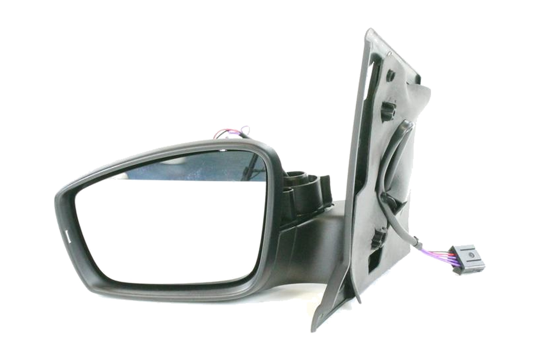 Espelho Retrovisor Preto Esquerdo (Motorista) Elétrico VW 5Z1857507A9B9 - Imagem 2
