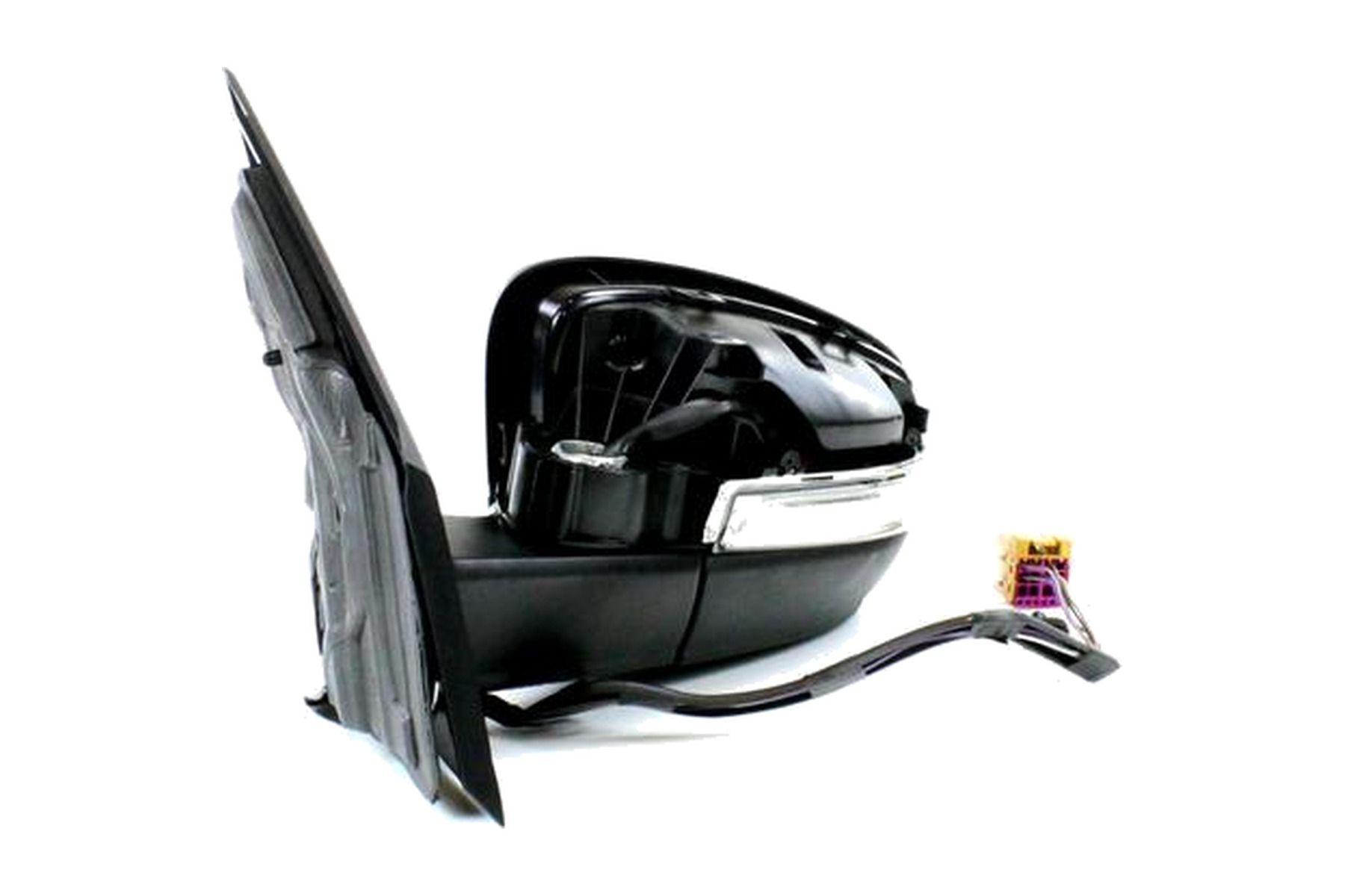 Espelho Retrovisor Preto Esquerdo (Motorista) Elétrico VW 6QE857507C9B9 - Imagem 11