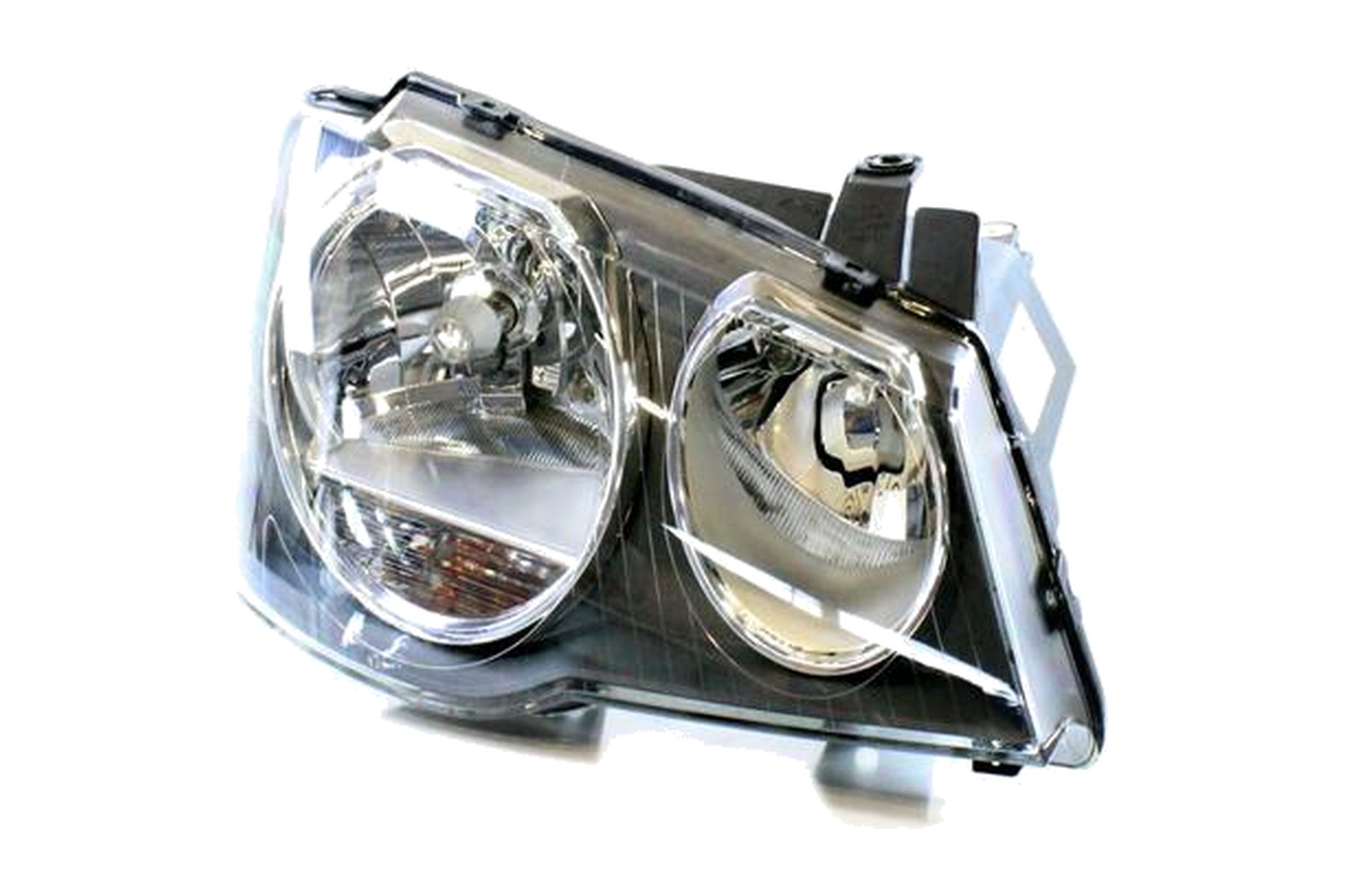 Farol Direito (Passageiro) Máscara Negra Duplo VW 1JE941016G - Imagem 3