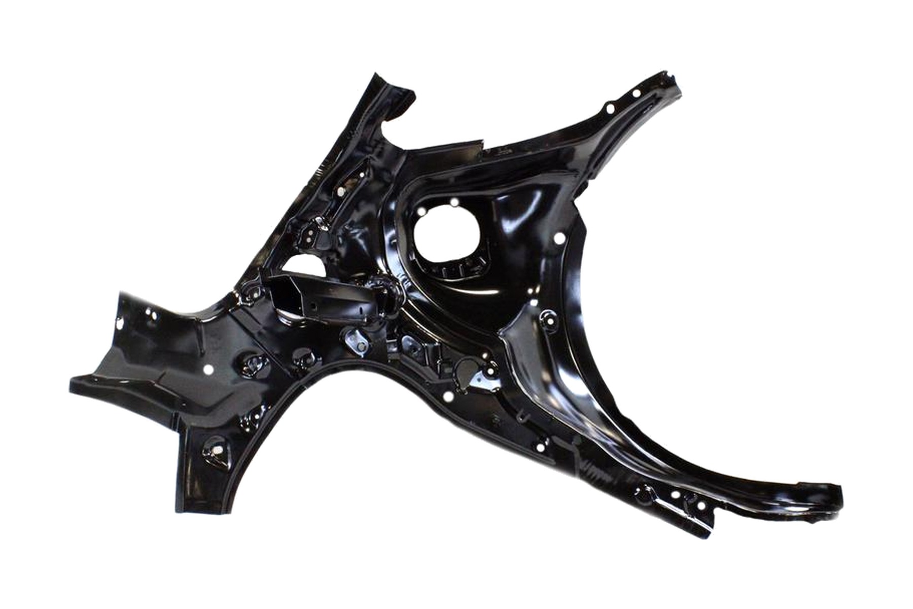 Chapa de Caixa de Roda Lateral Interno Traseiro VW 5U4809404BGRU - Imagem 2