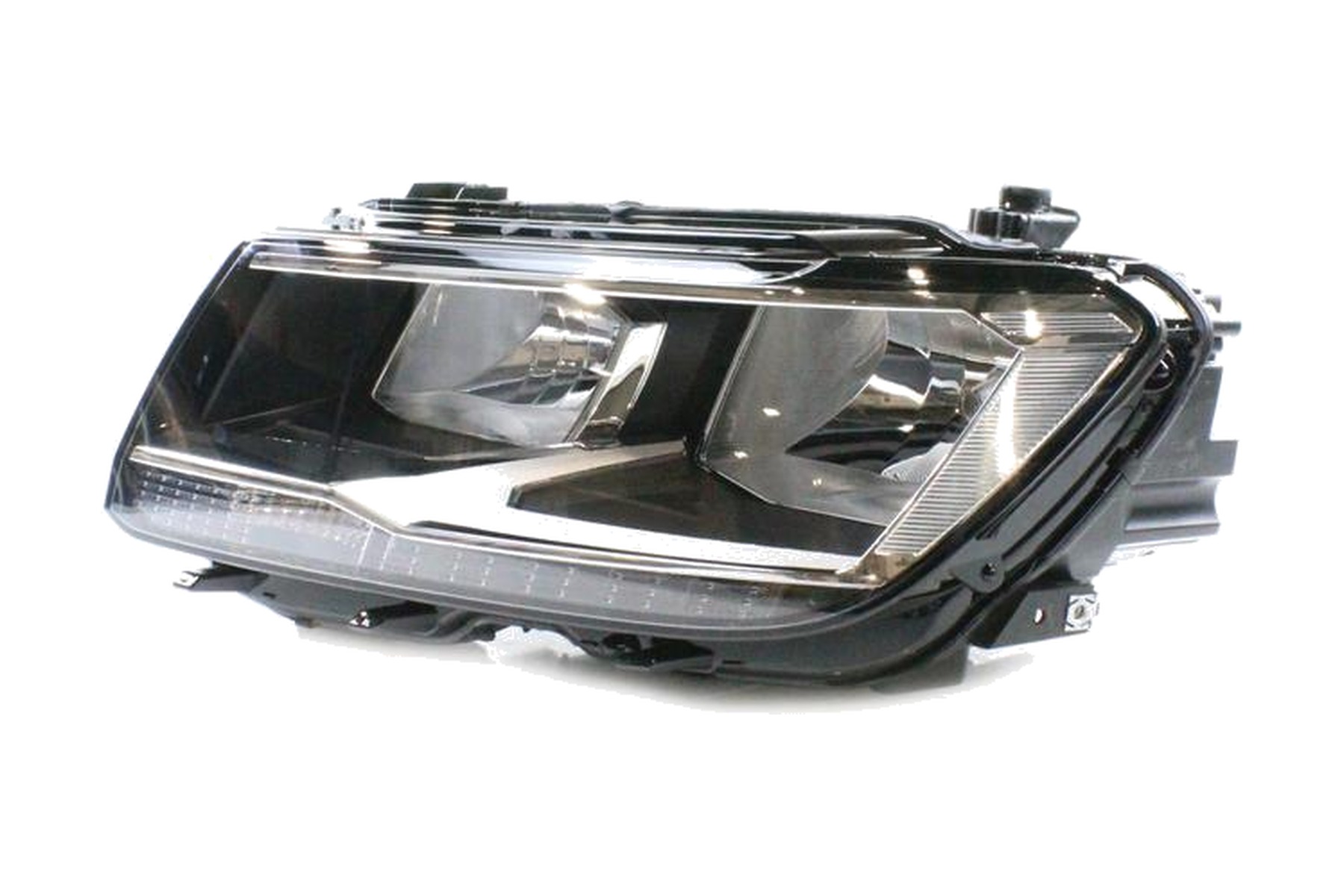 Farol Máscara Negra Esquerdo (Motorista) VW 5NN941005 - Imagem 2