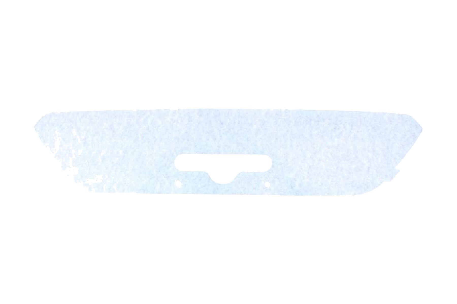 Adesivo de Alojamento de Placa de Para-choque Traseiro VW 5U6807423B01C
