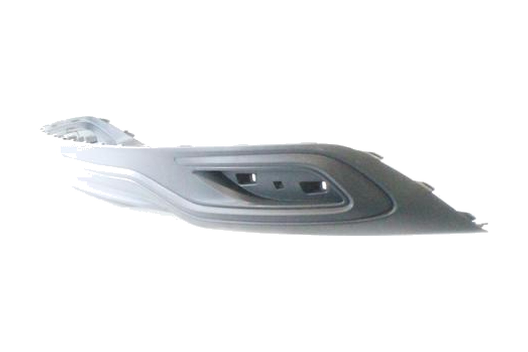 Spoiler Difusor de Para-choque Traseiro Central Preto Texturizado VW 6EC807568C9B9 - Imagem 6
