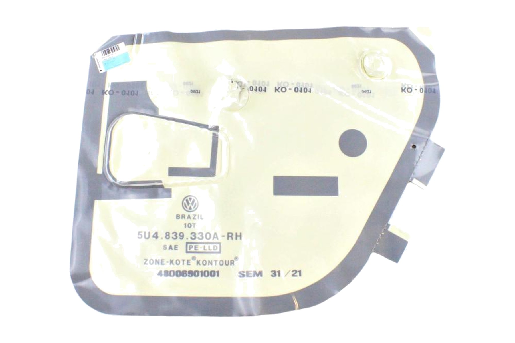 Capa de Proteção de Porta VW 5U4839330A