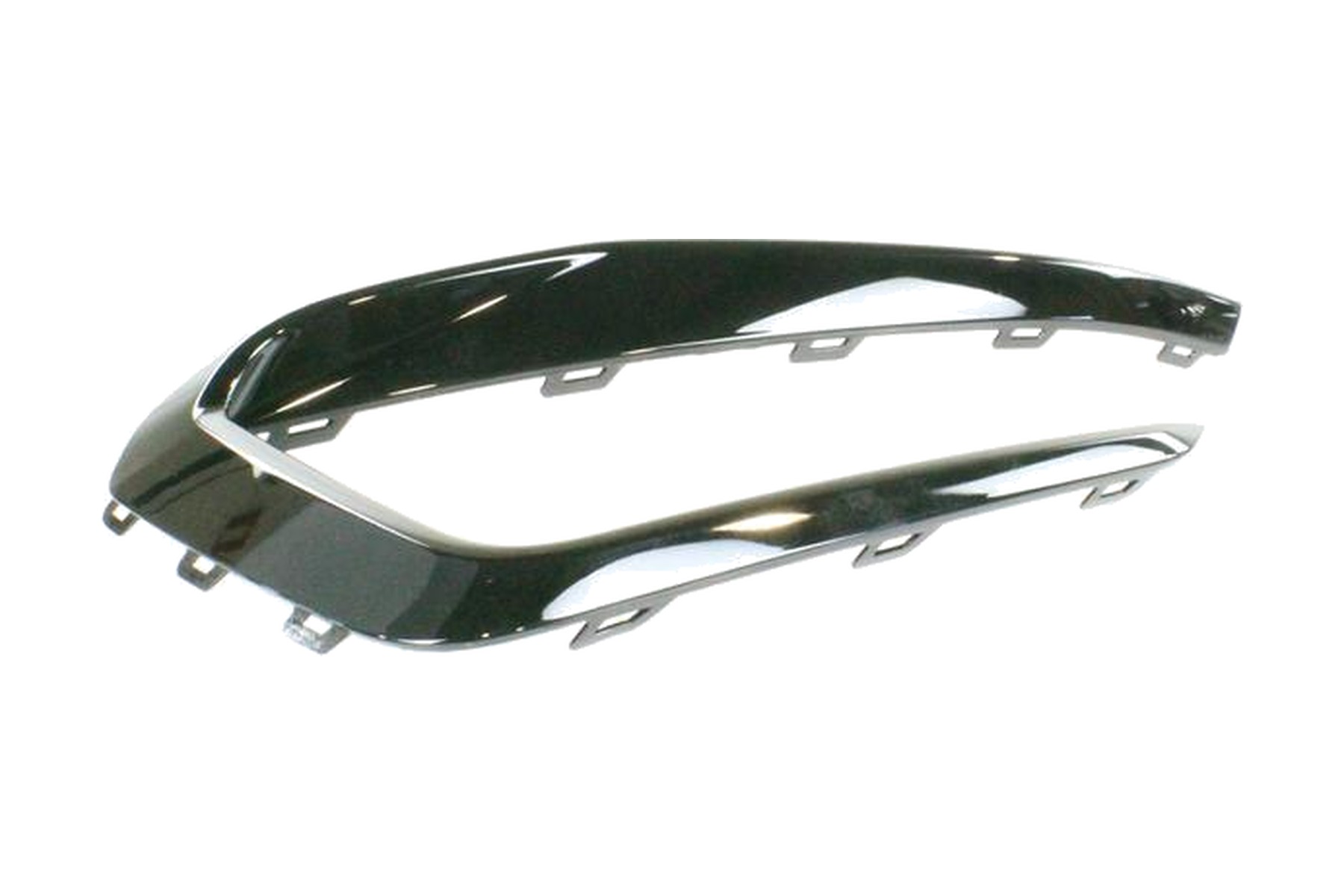 Friso de Moldura de Farol de Milha Preto Brilhante Esquerdo (Motorista) Dianteiro VW 2G0853711041 - Imagem 23