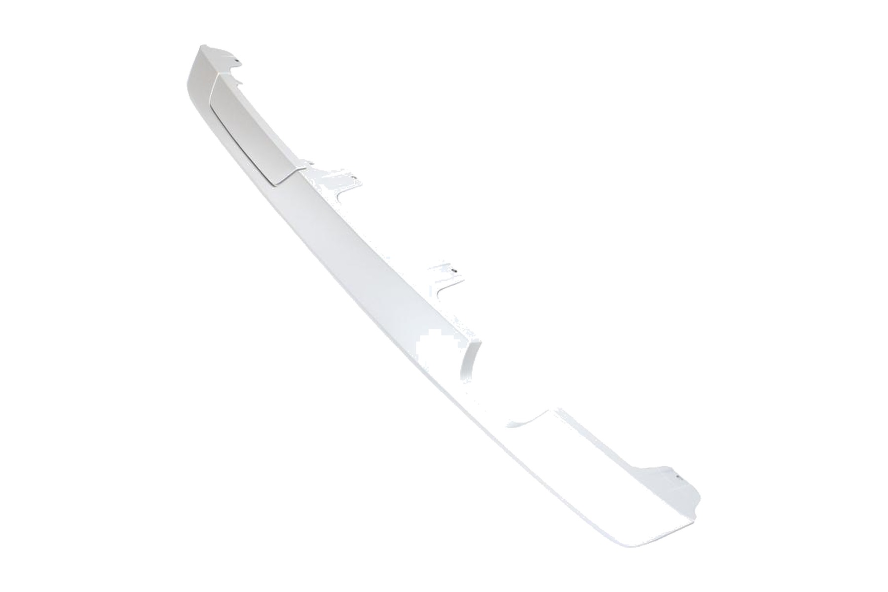 Spoiler Difusor de Para-choque Traseiro Central Prata Fosco VW 5Z6807433B55U - Imagem 2