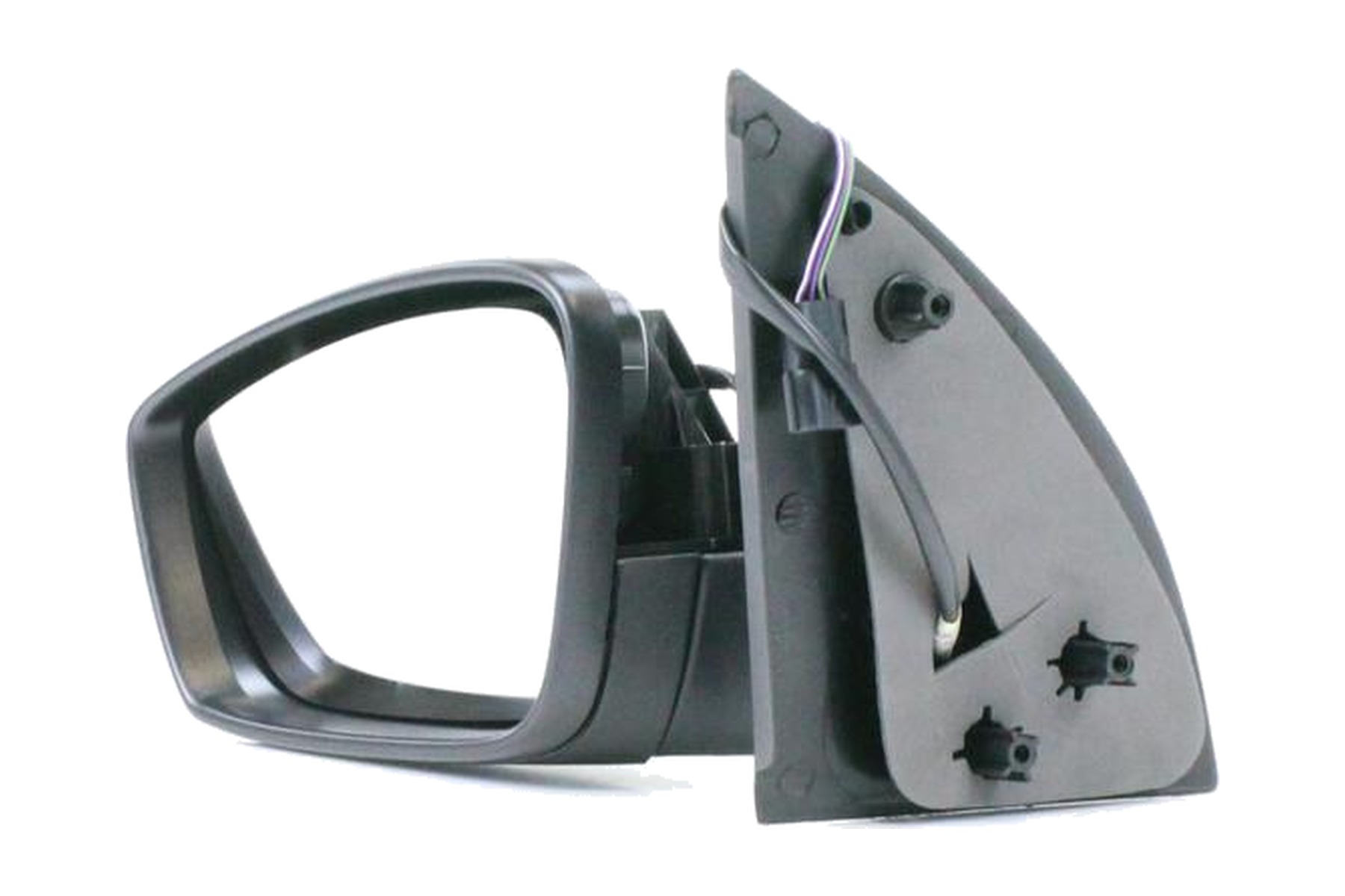 Espelho Retrovisor Preto Esquerdo (Motorista) Elétrico VW 5U7857507H1NN - Imagem 4