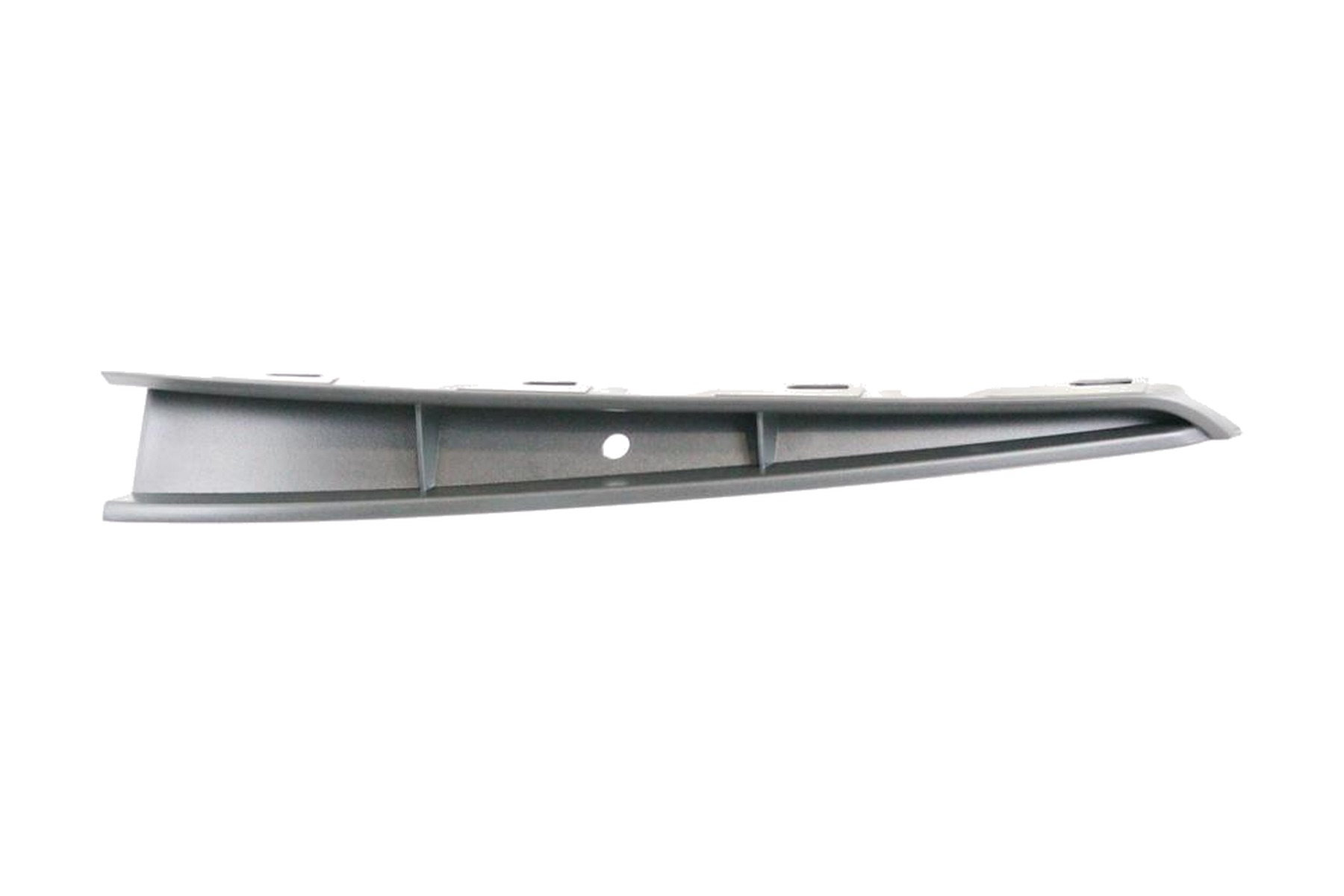 Friso de Moldura de Spoiler de Para-choque Dianteiro Direito (Passageiro) Preto VW 6EA853677C9B9