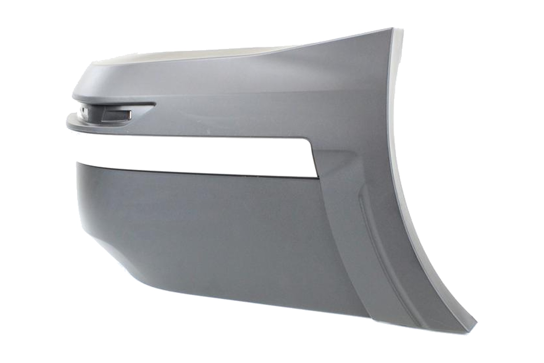 Para-choque Traseiro Esquerdo (Motorista) Texturizado Preto Fosco Prata VW 5U7807141MBAJ - Imagem 3