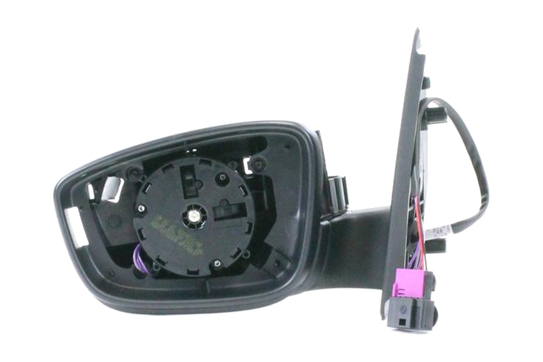Espelho Retrovisor Preto Esquerdo (Motorista) Elétrico VW 5U7857507E1NN