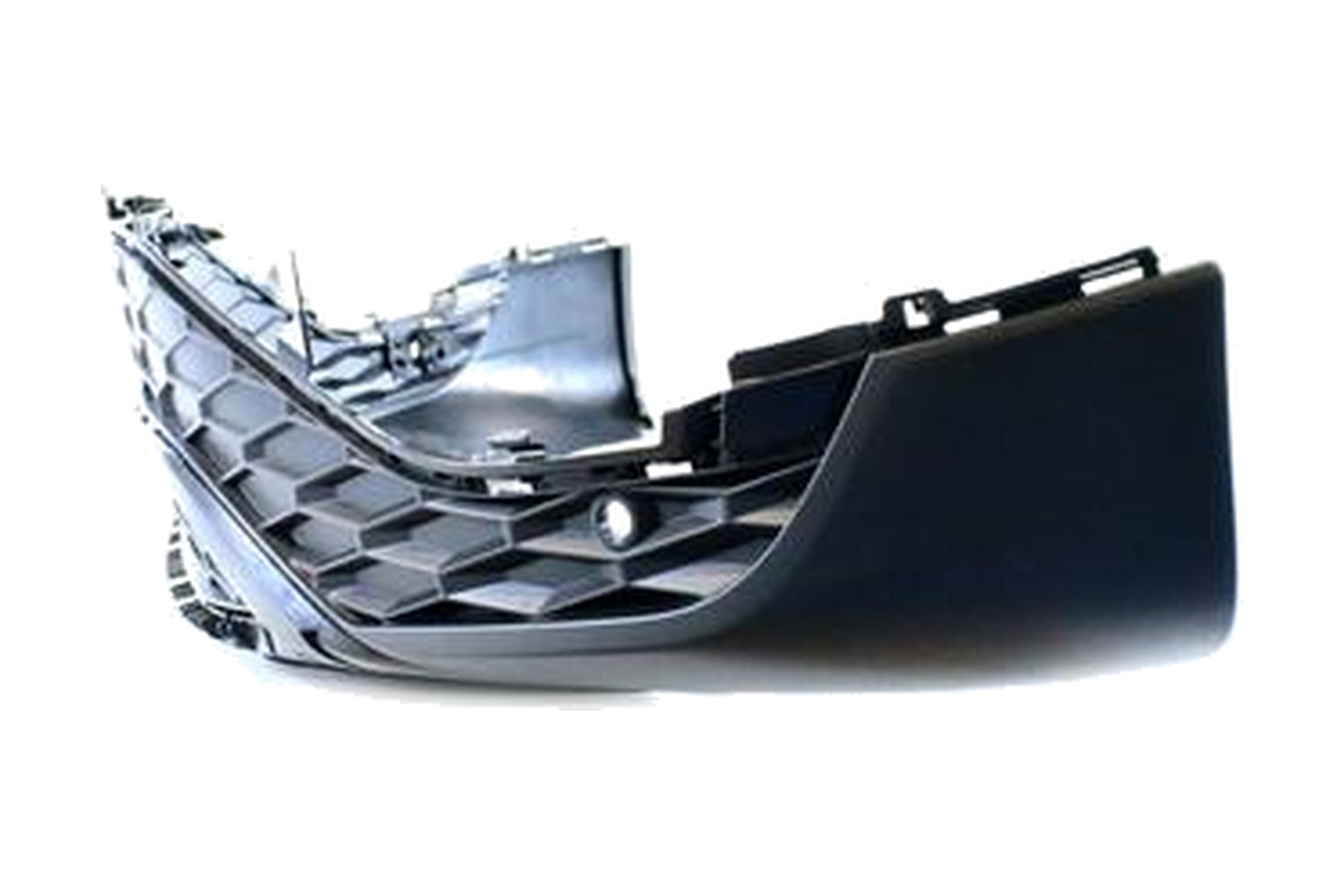 Spoiler Difusor de Para-choque Dianteiro Central Preto Texturizado VW 2GK8059019B9 - Imagem 6