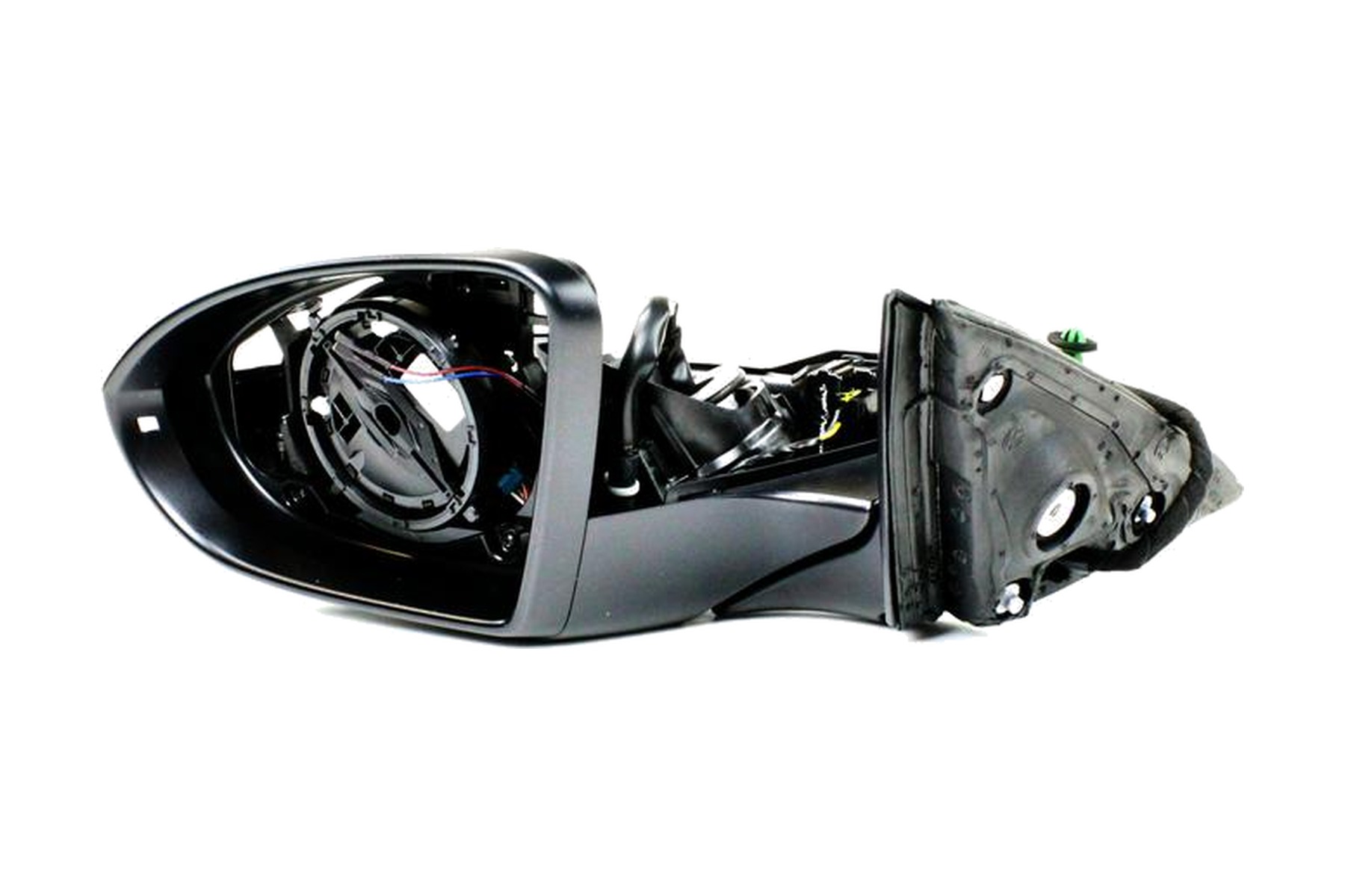 Espelho Retrovisor Preto Esquerdo (Motorista) Elétrico VW 17A857507AS9B9 - Imagem 2