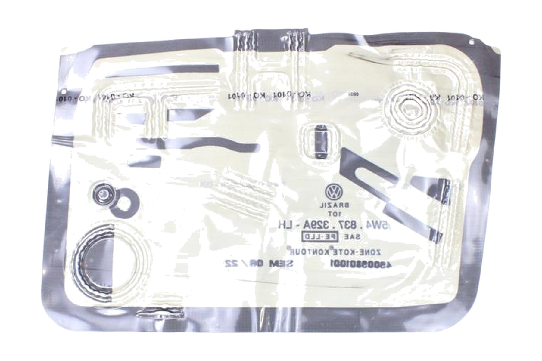 Capa de Proteção de Porta Esquerdo (Motorista) VW 5W4837329A - Imagem 4