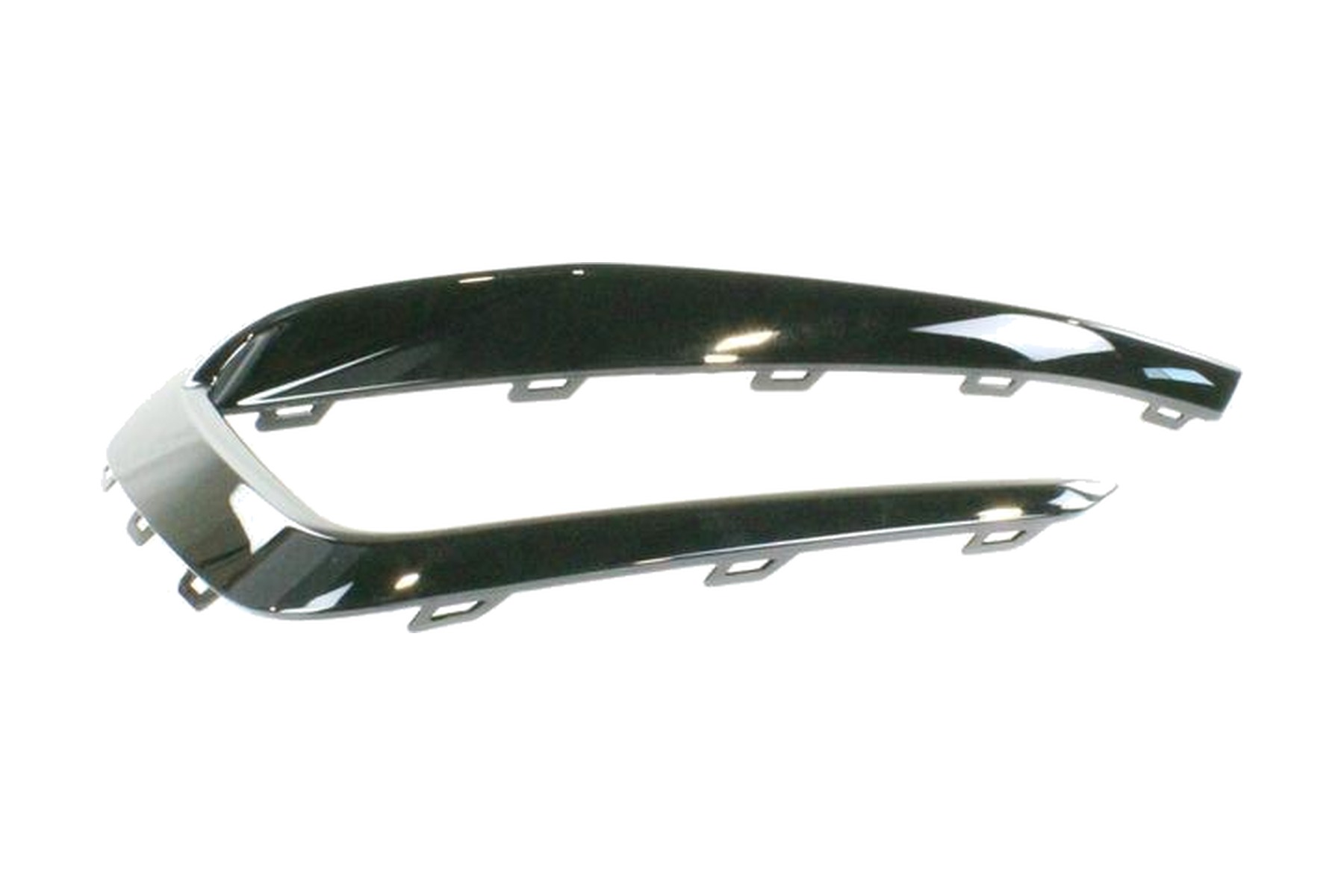 Friso de Moldura de Farol de Milha Preto Brilhante Esquerdo (Motorista) Dianteiro VW 2G0853711041 - Imagem 24