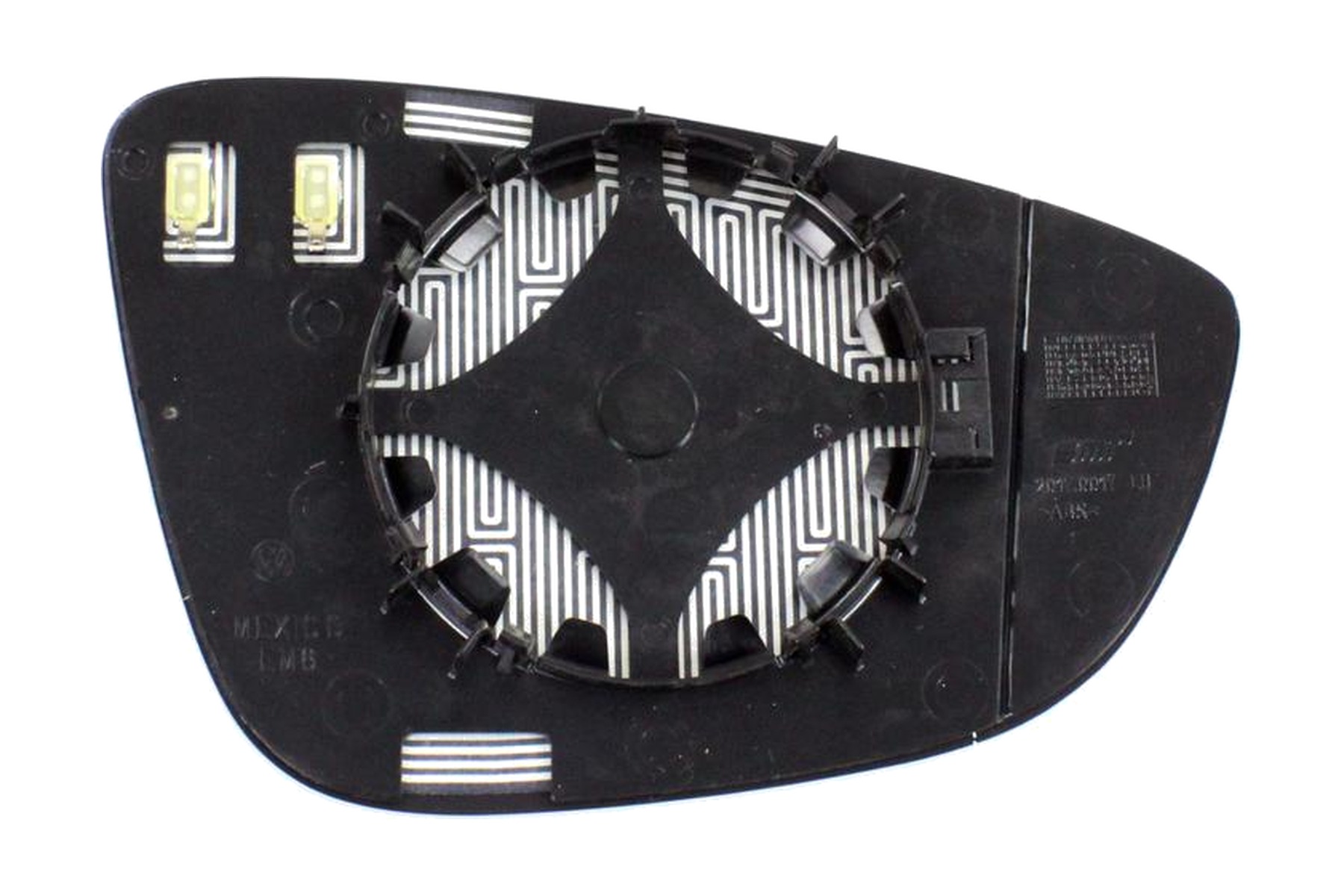 Vidro de Espelho Retrovisor Esquerdo (Motorista) VW 5C6857521B - Imagem 2