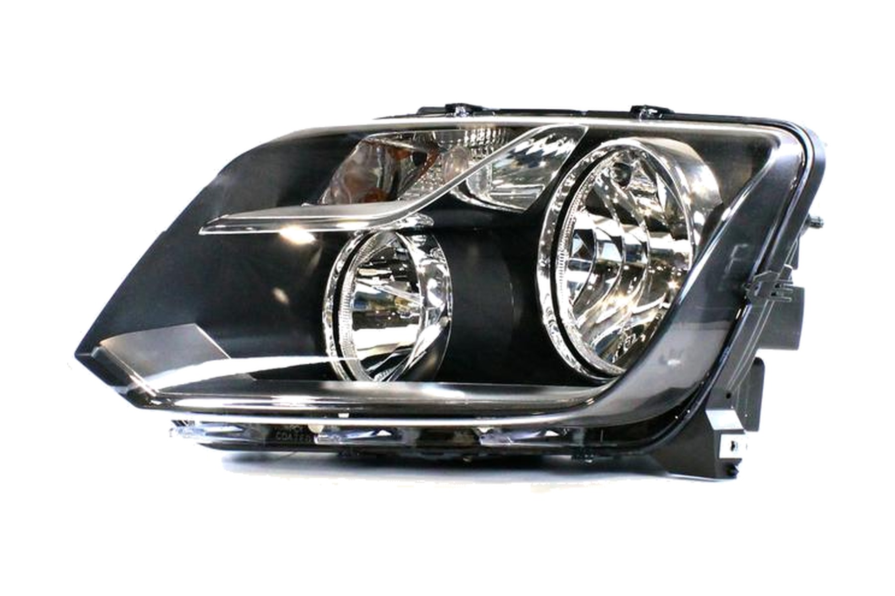 Farol Máscara Negra Esquerdo (Motorista) VW 2H1941015AN - Imagem 2