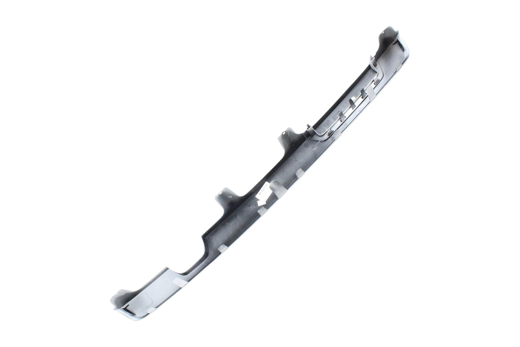 Spoiler Difusor de Para-choque Traseiro Central Prata Fosco VW 5Z6807433B55U - Imagem 4