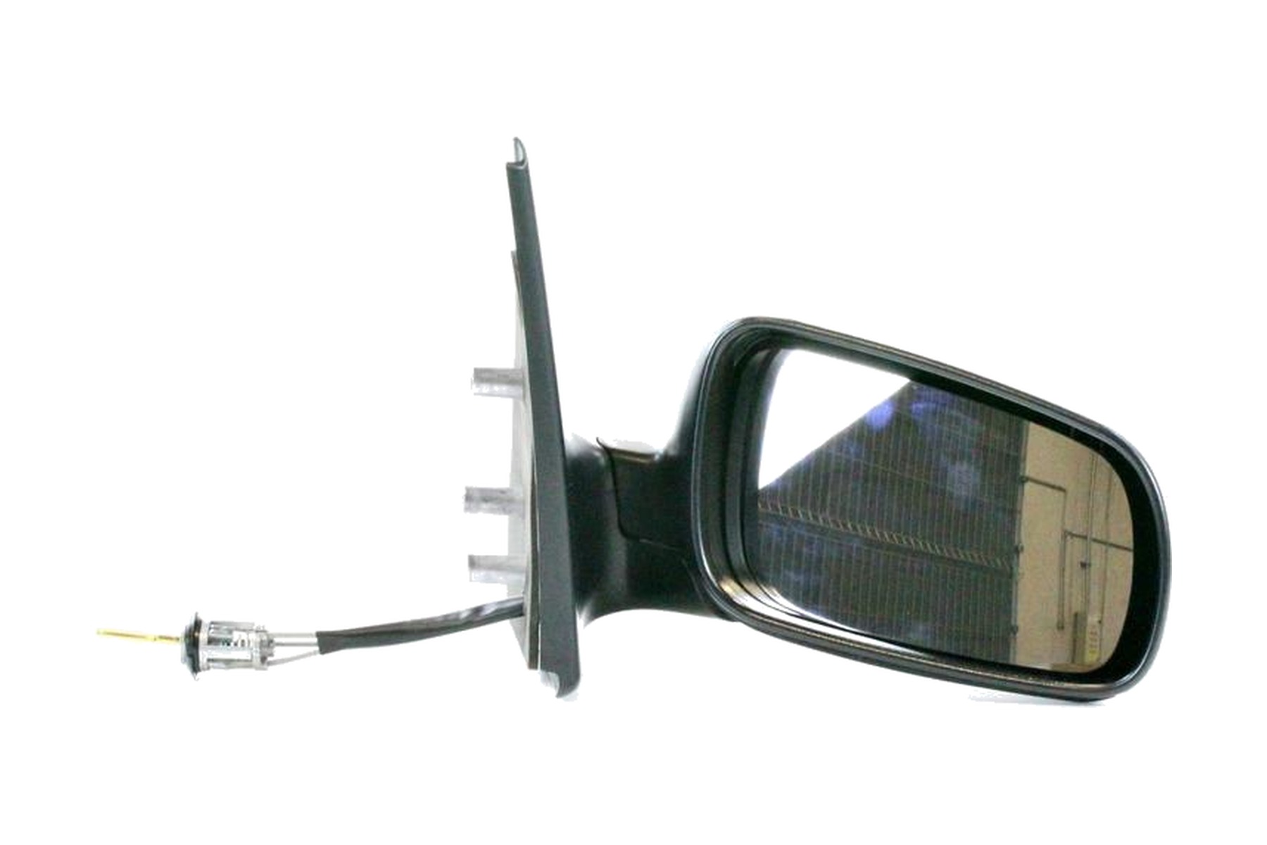 Espelho Retrovisor Preto Direito (Passageiro) Manual VW 377857508A1NN - Imagem 2