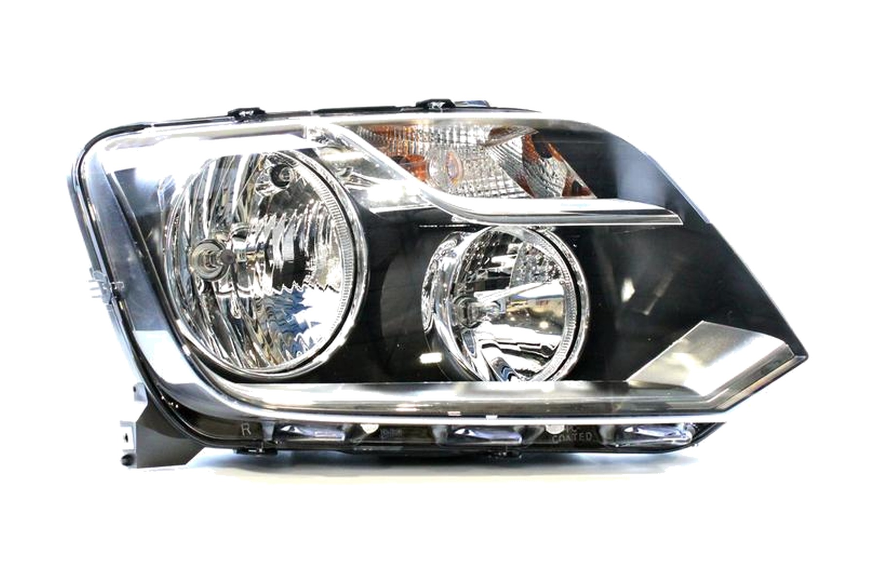 Farol Direito (Passageiro) Máscara Negra VW 2H1941016AN