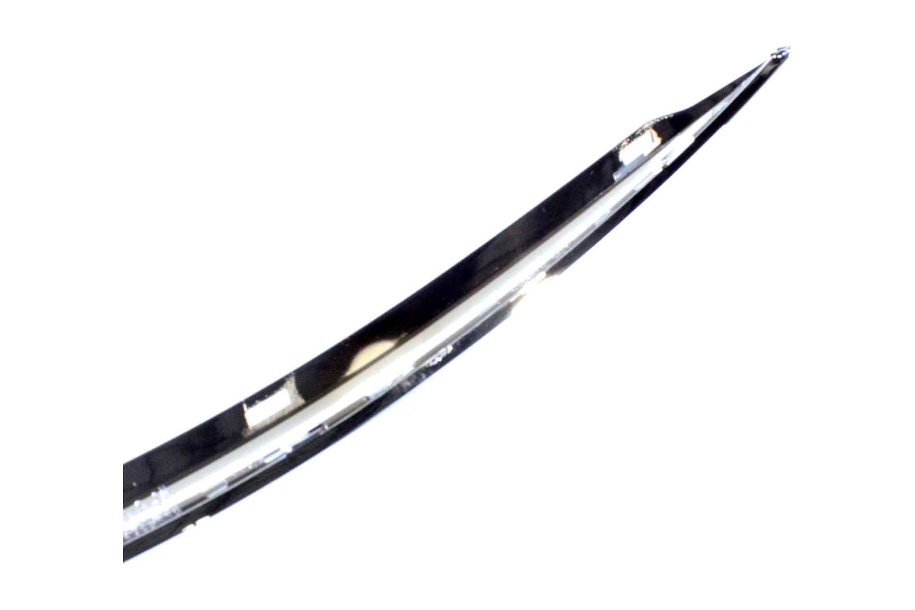 Friso de Moldura de Farol de Milha Dianteiro Esquerdo (Motorista) Cromado Brilhante VW 1K0807243A2ZZ - Imagem 3