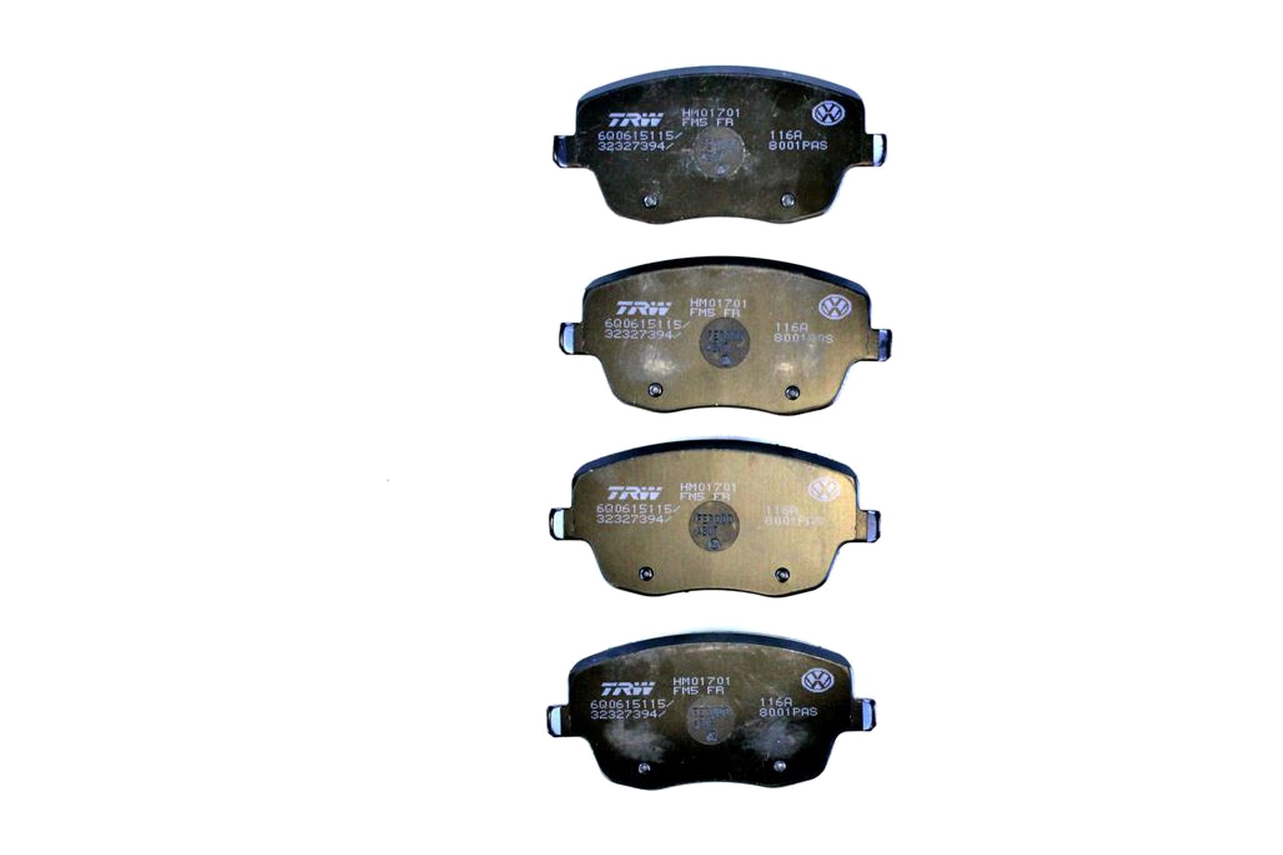 Pastilha de Freio Dianteiro VW 6Q0698151A - Imagem 3
